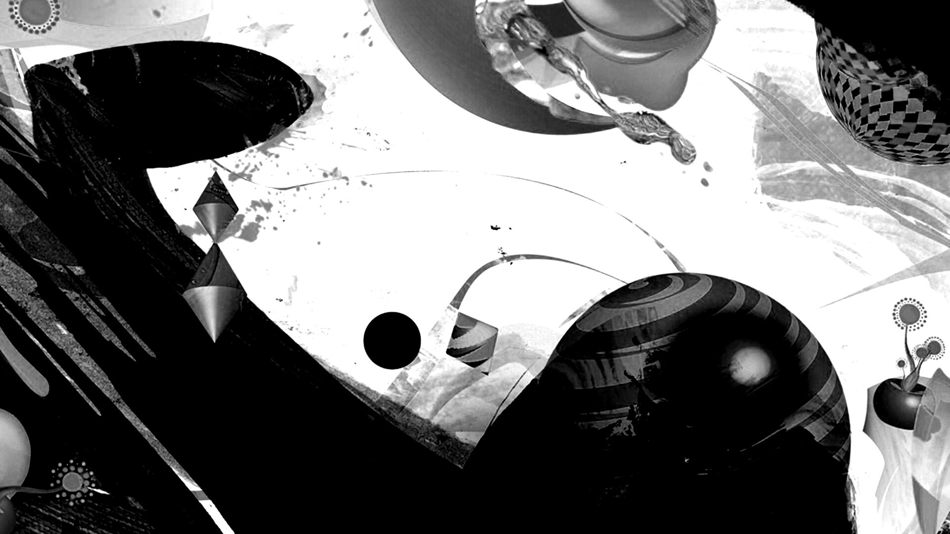 Абстракция из игрушек обои