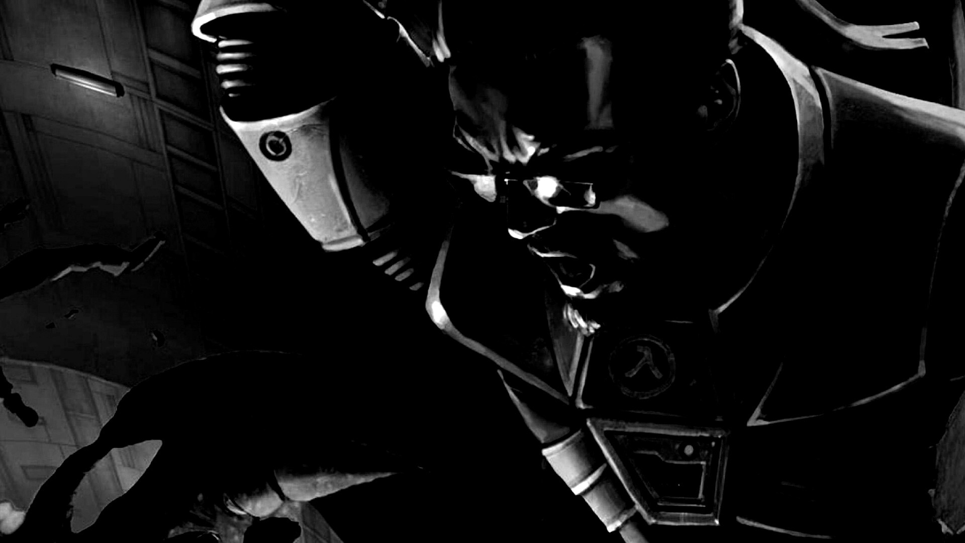 Рисованный Гордон Фримен обои