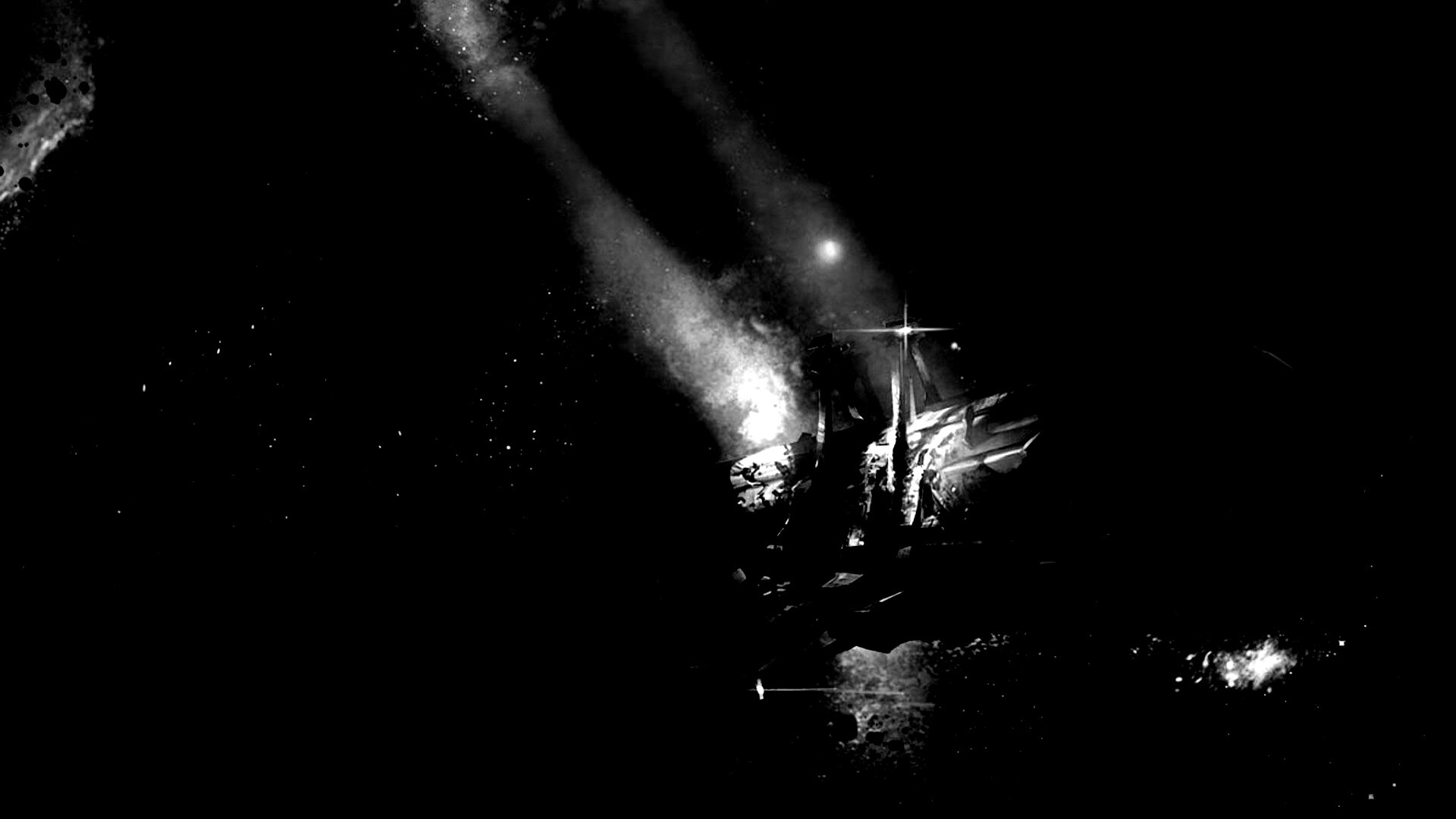 В космических глубинах обои