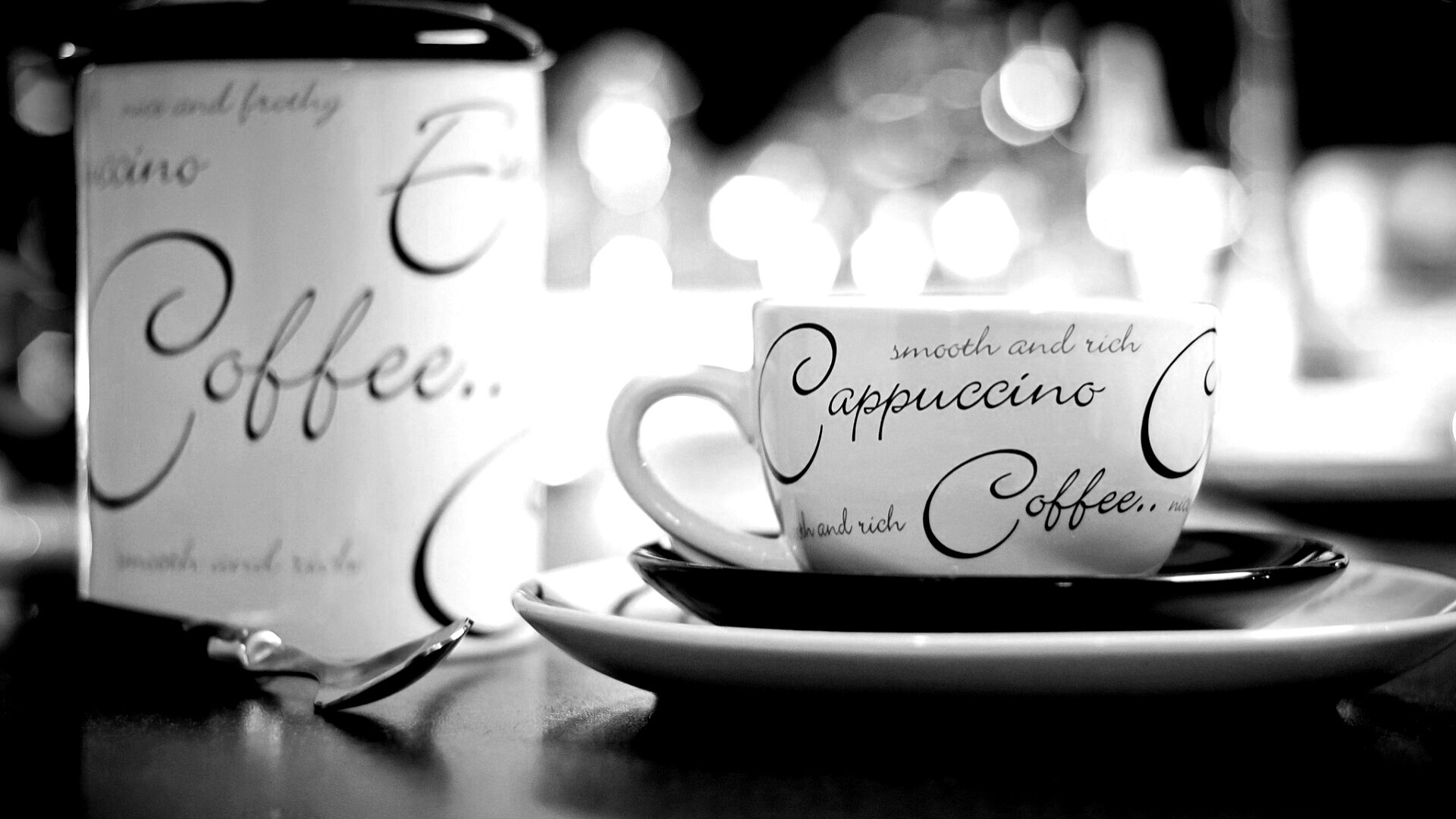 Чашечка капучино обои