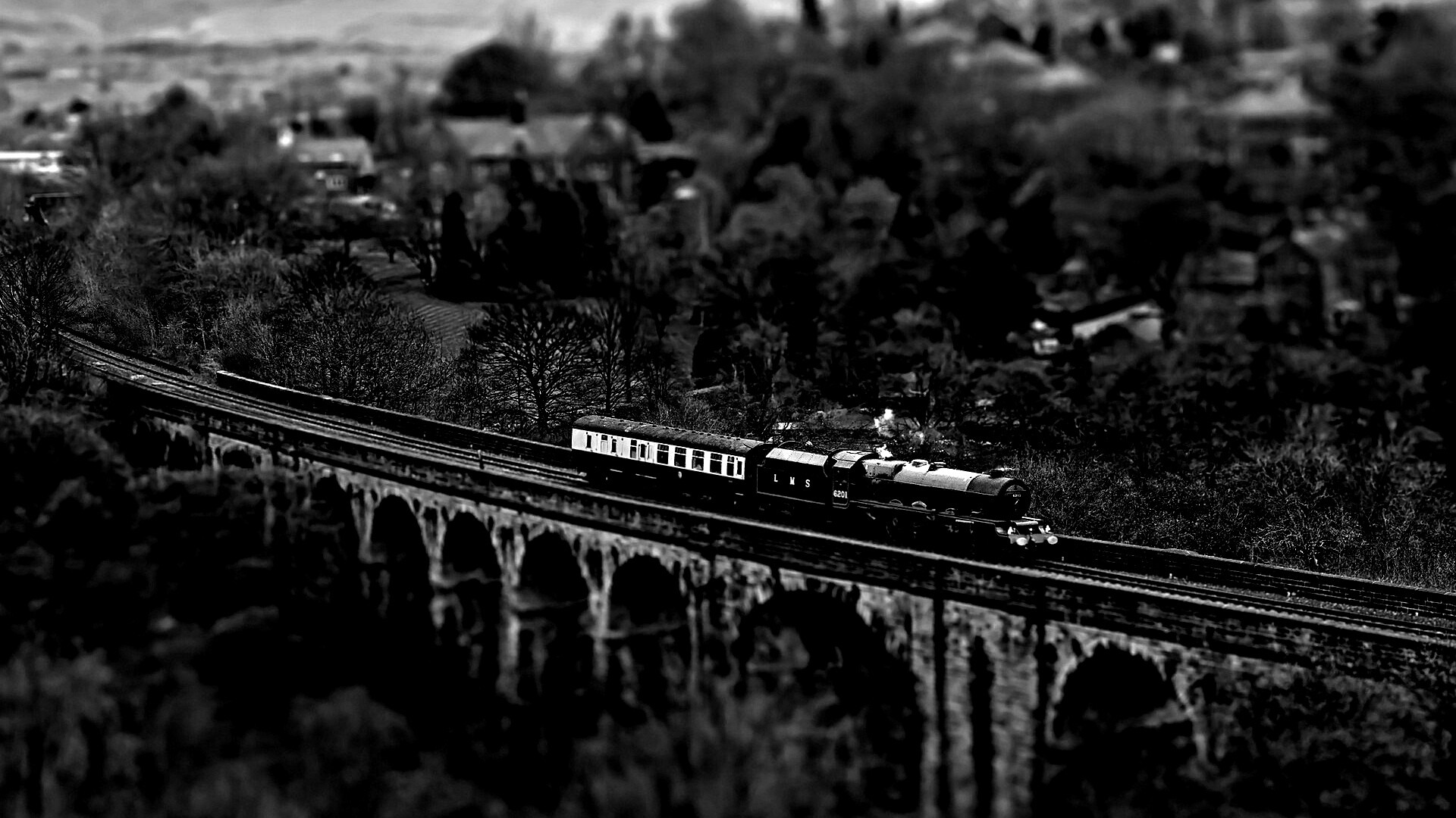 Паровой поезд обои