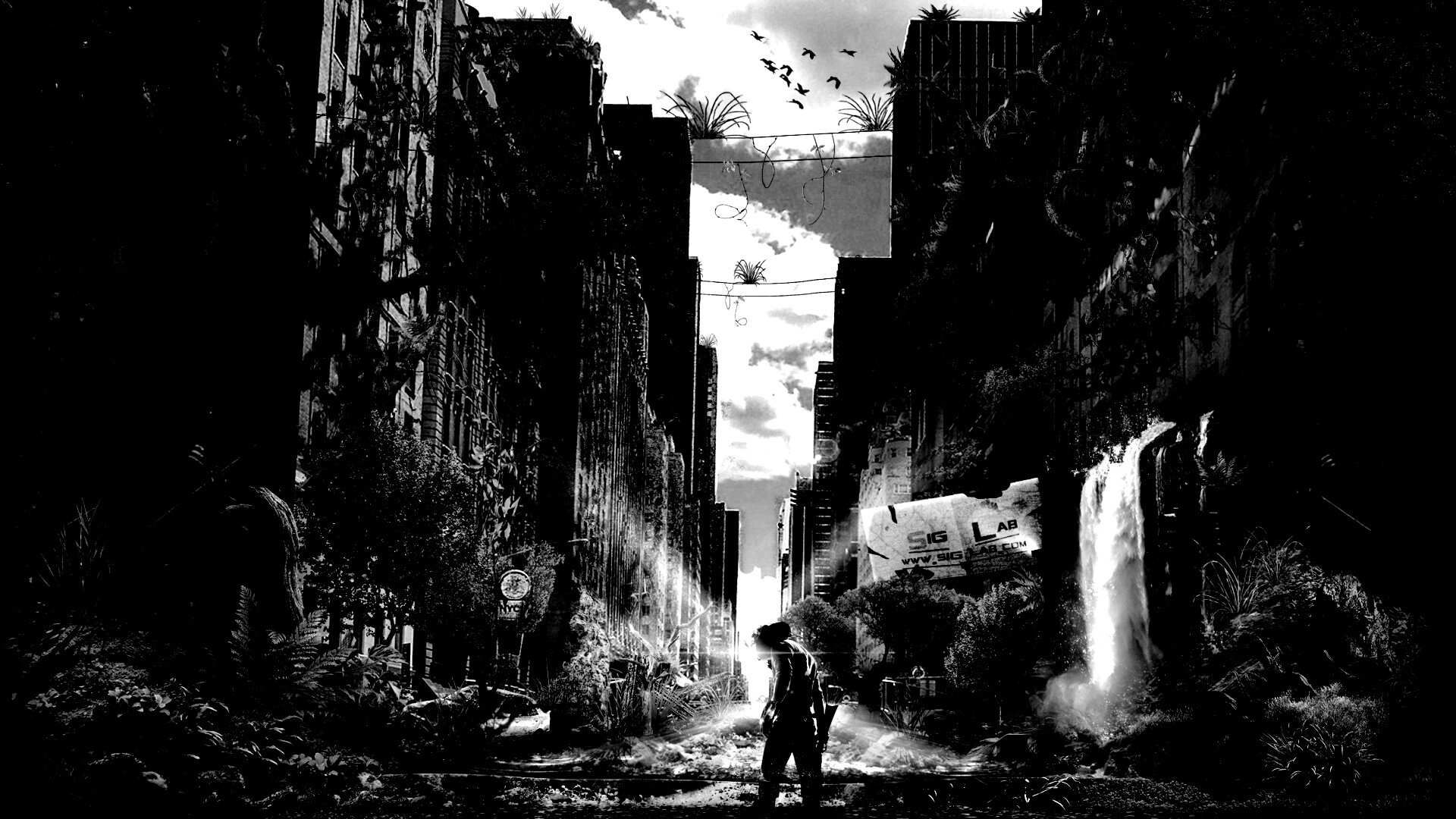 Постапокалиптический мир обои