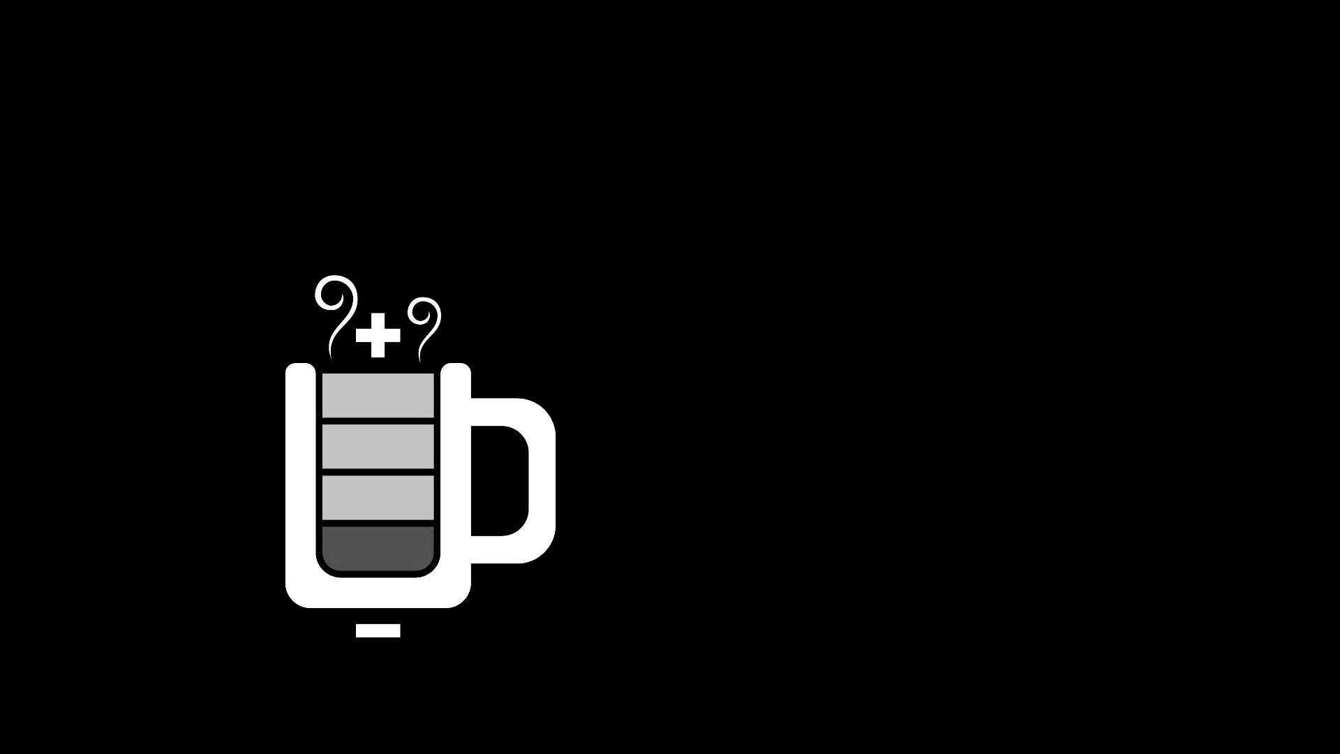 Зарядка от кофе обои