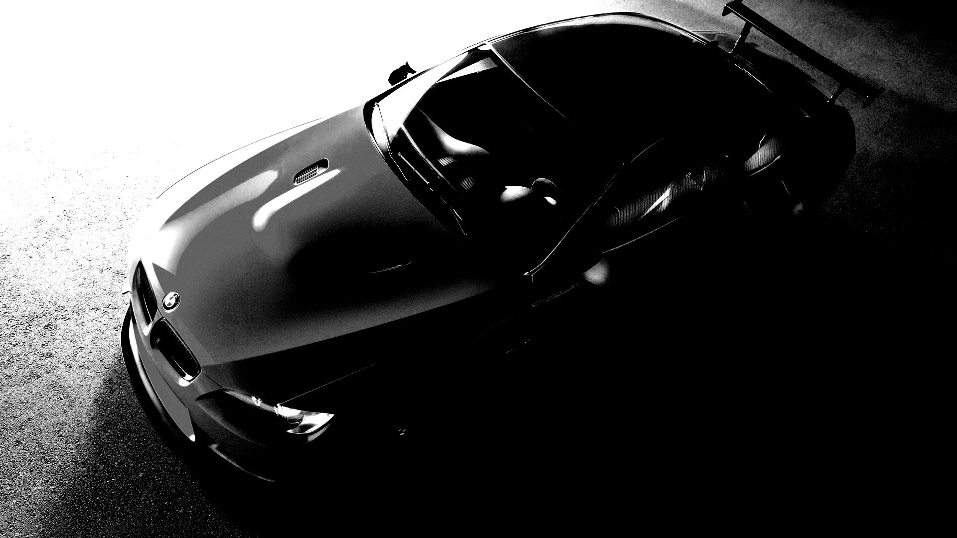 Оранжевый BMW обои