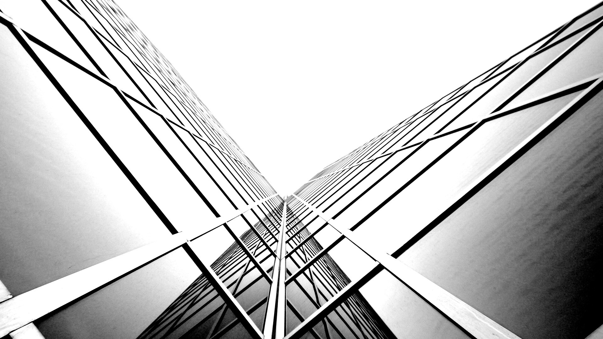 Стекло и сталь обои