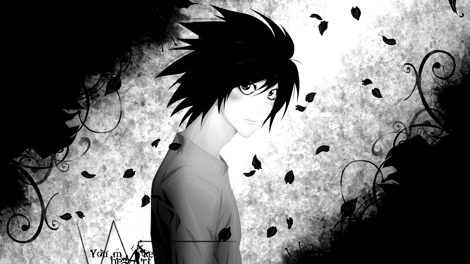 Тетрадь смерти, фанарт обои