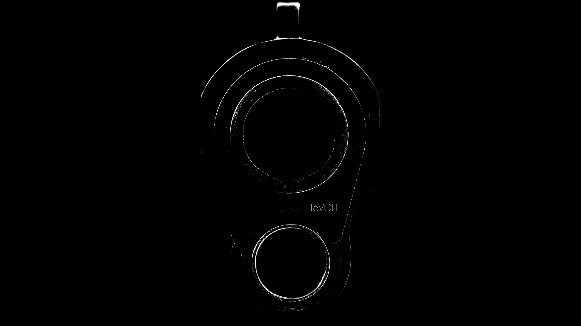 Дуло пистолета обои