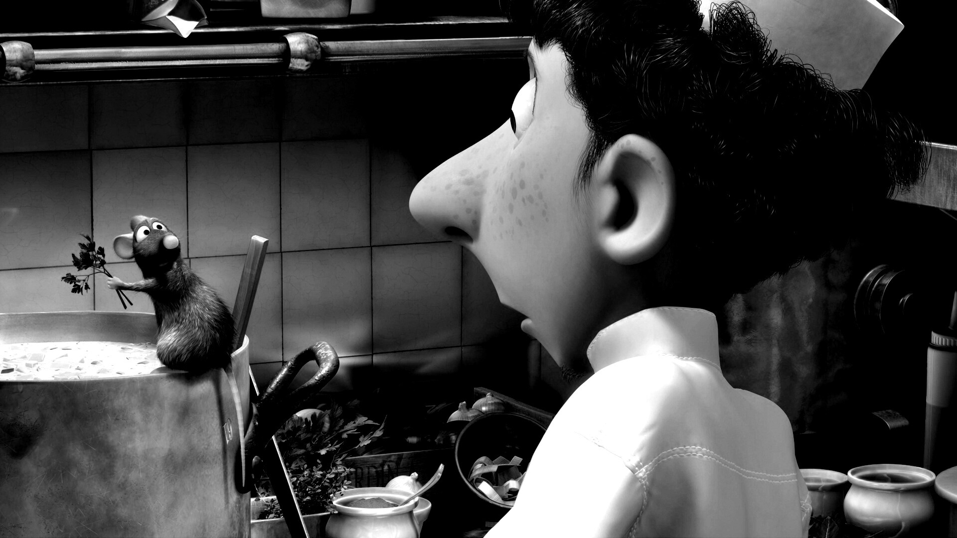 Рататуй варит суп обои