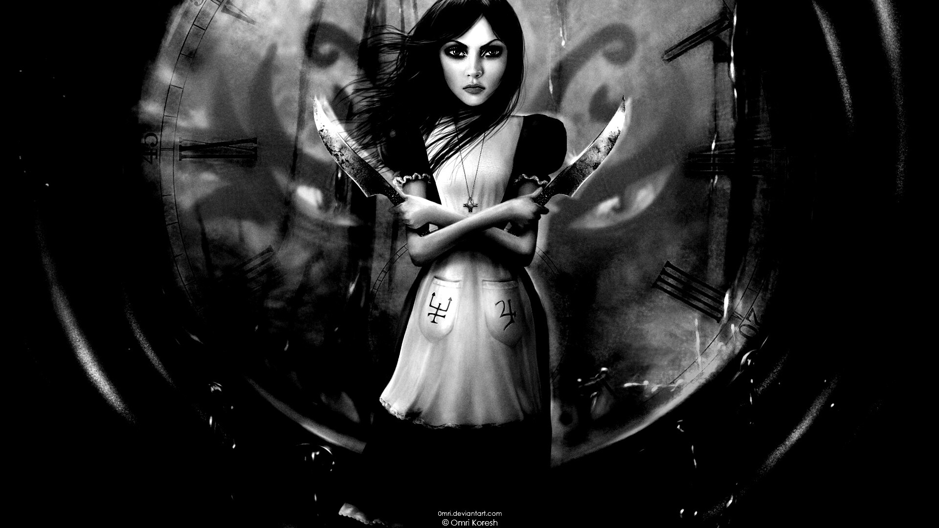 Алиса гроза страны чудес обои