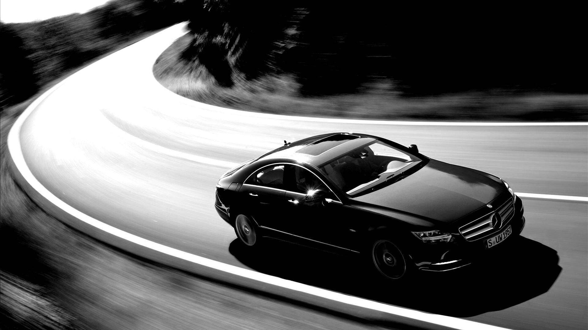 Mercedes CLS 550 обои