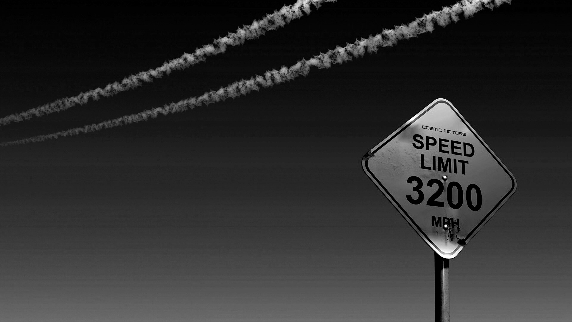 Знак ограничения скорости обои