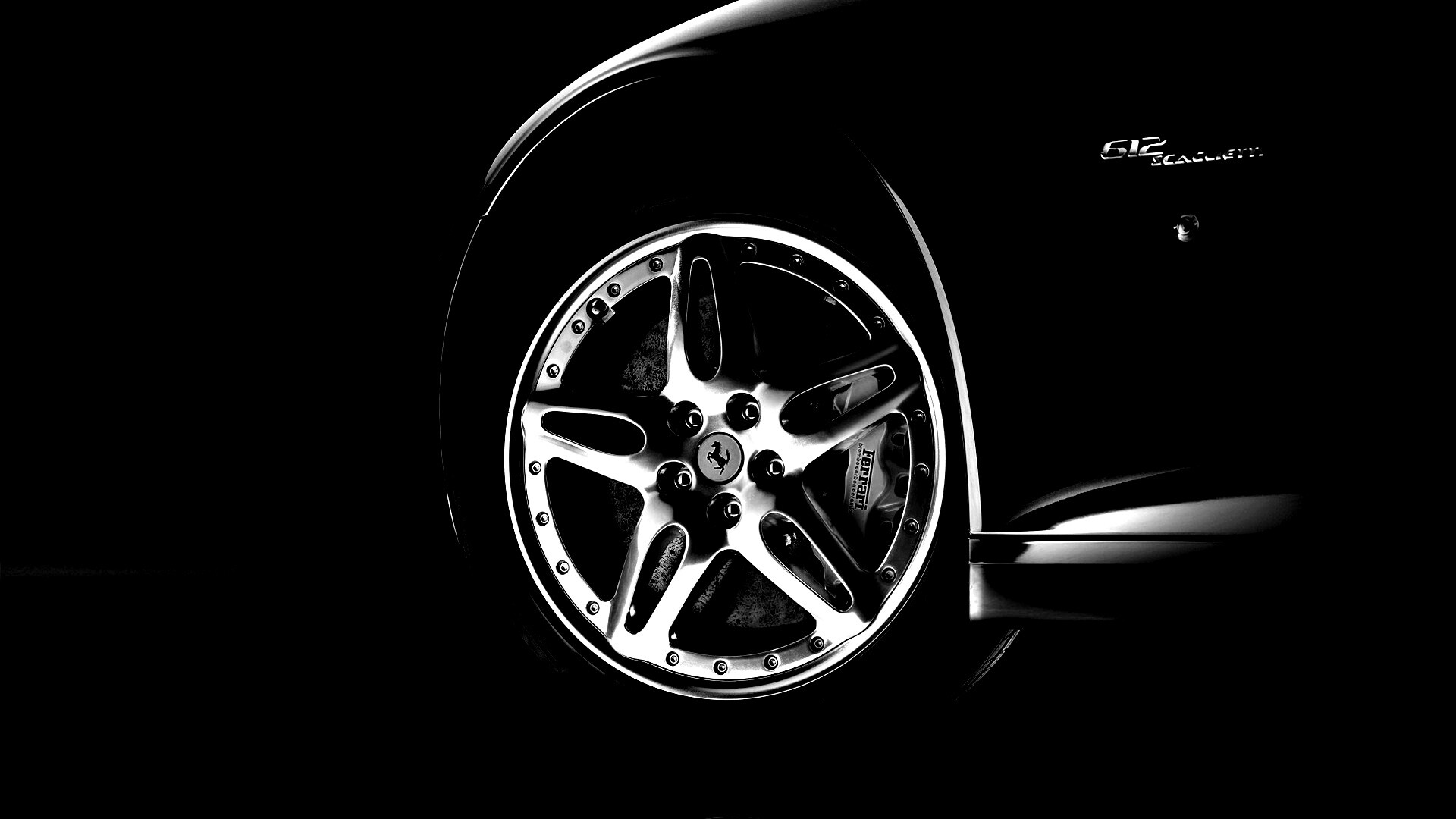 Колесо Scaglietti 612 обои