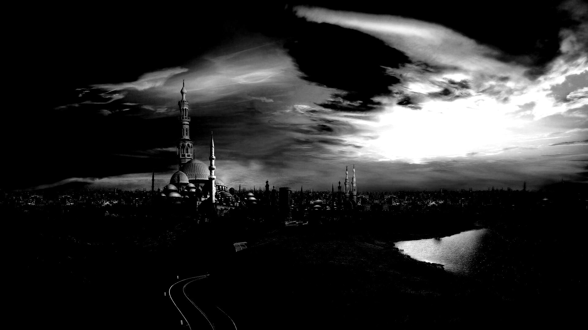 Город минаретов обои