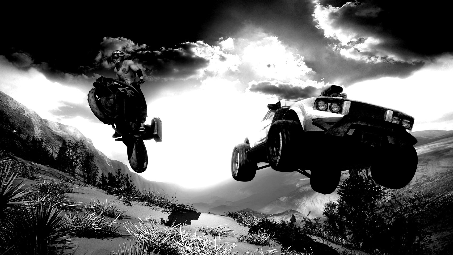 Гонки по пересеченной местности обои