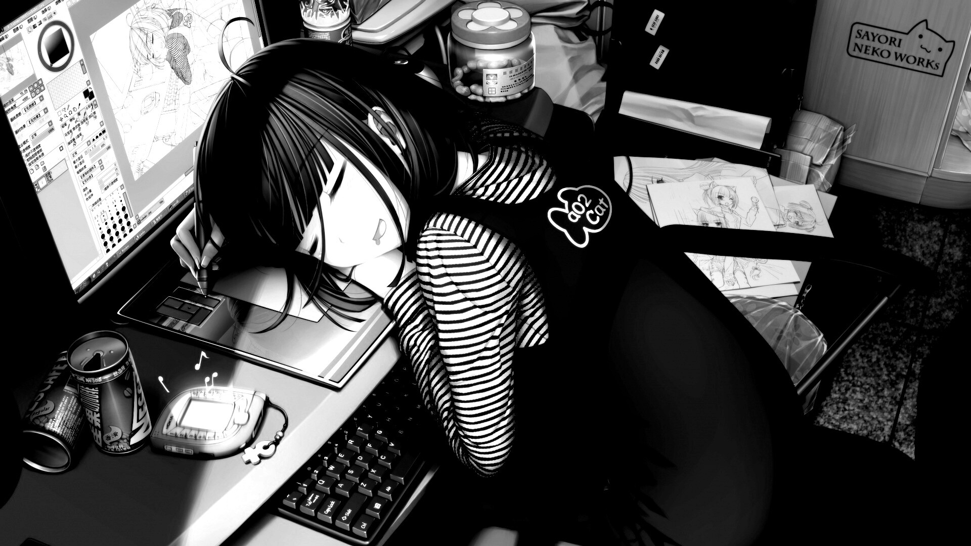 Нарисовать самого себя обои