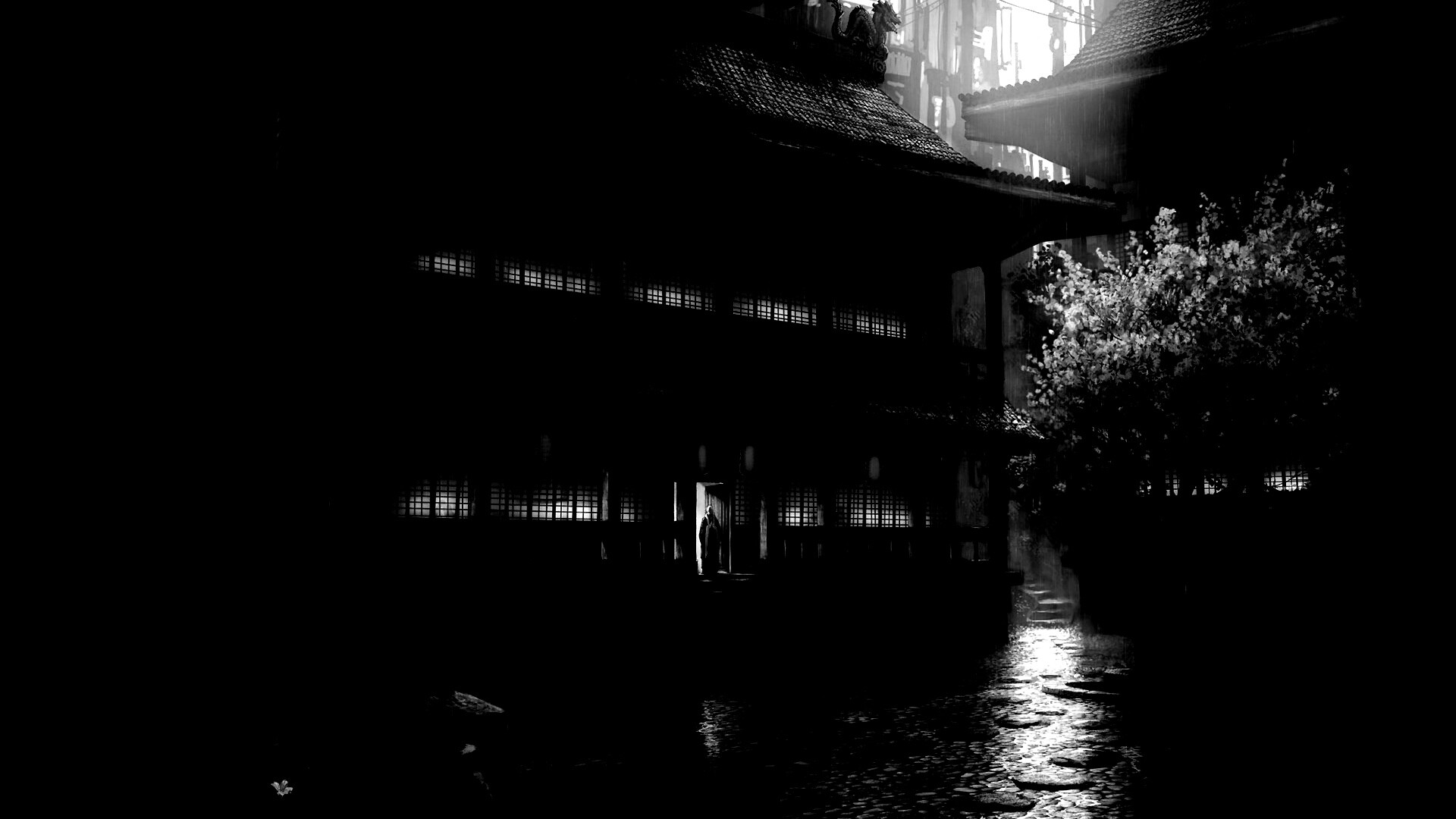 На пороге обои