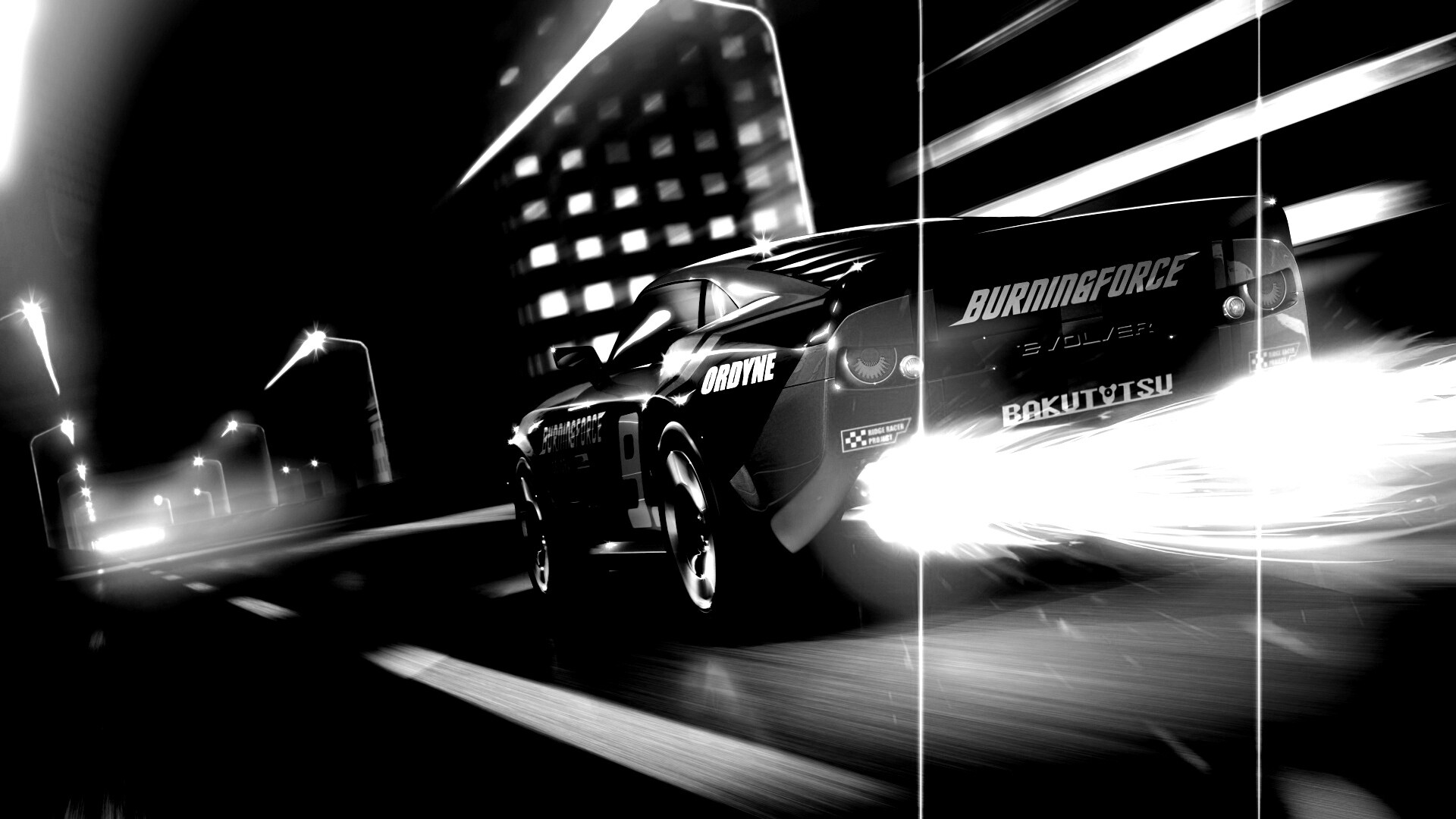 Ночное нитро обои