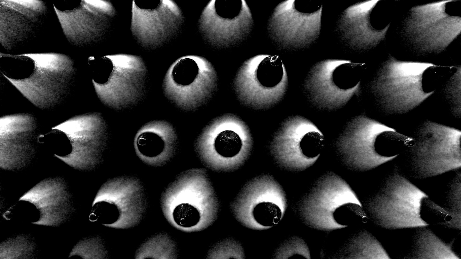 Чёрные карандаши обои