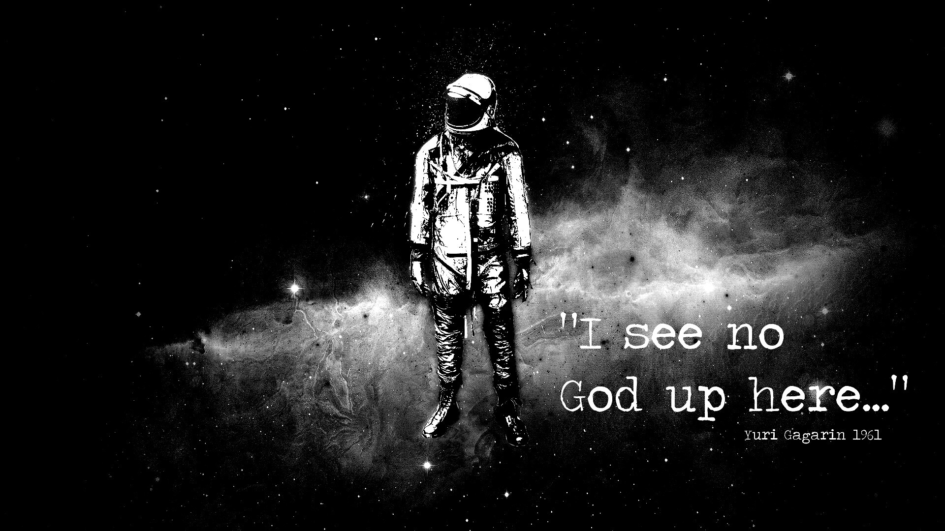 Я не видел там бога обои