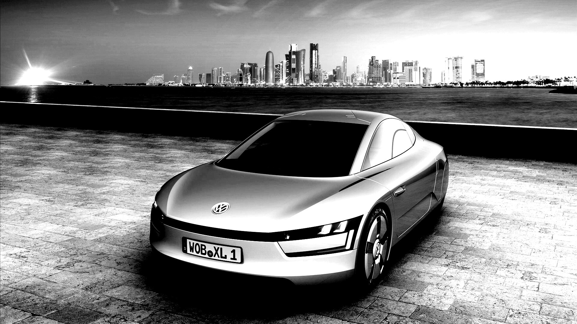 Очень красивый концепткар от фольксваген обои