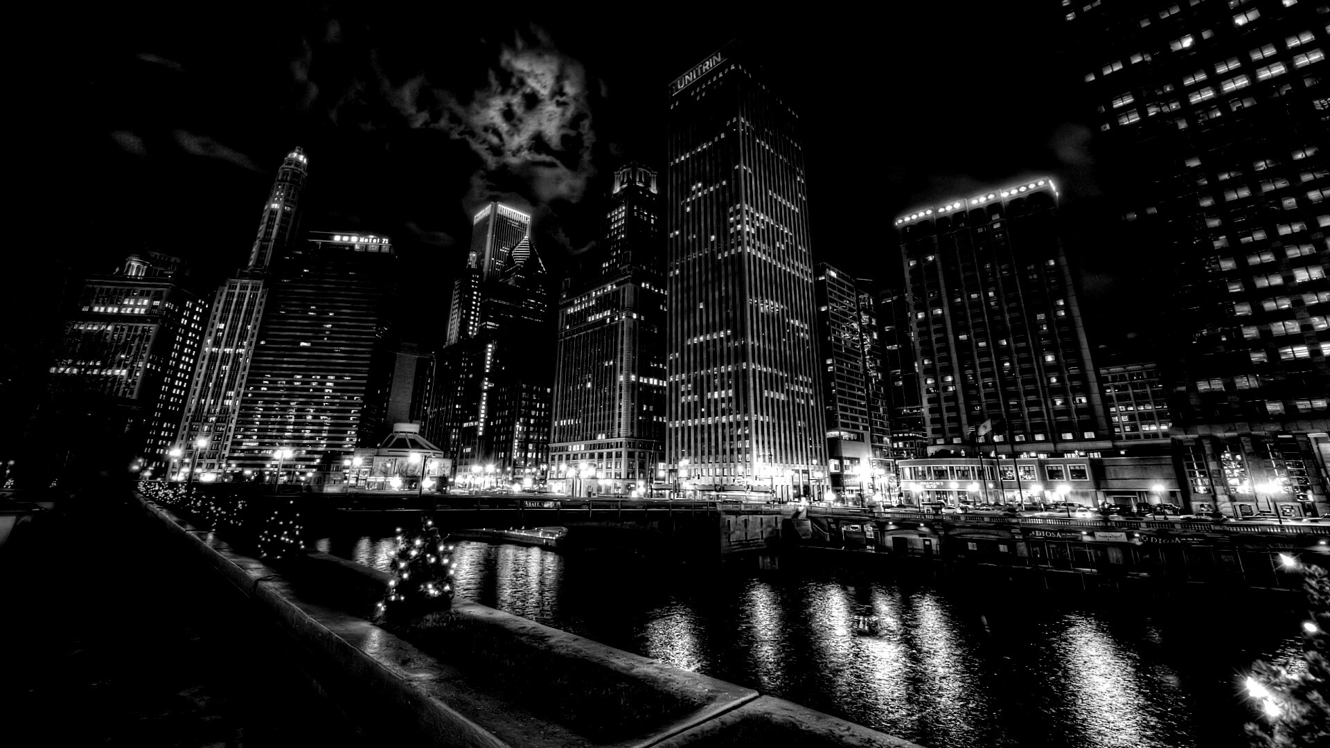 Потрясающий городской вид обои