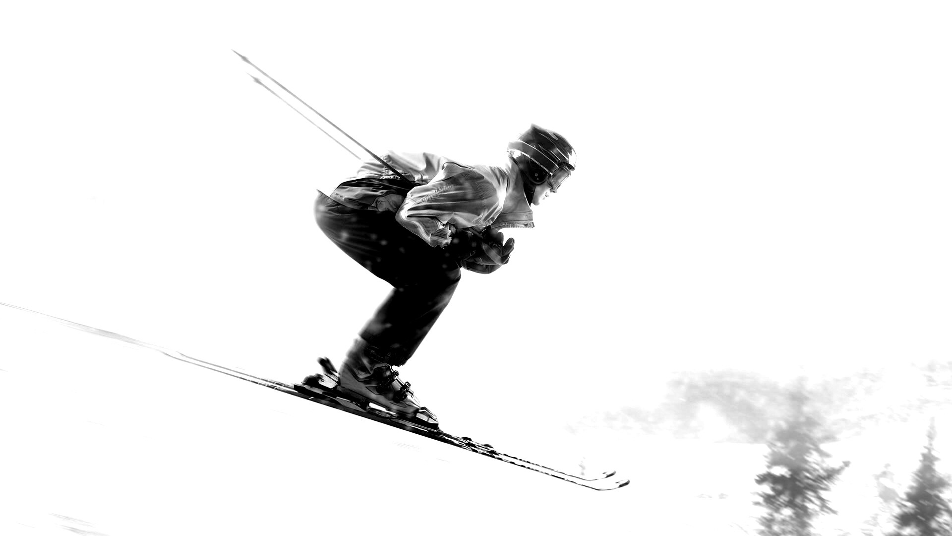 Горнолыжник обои