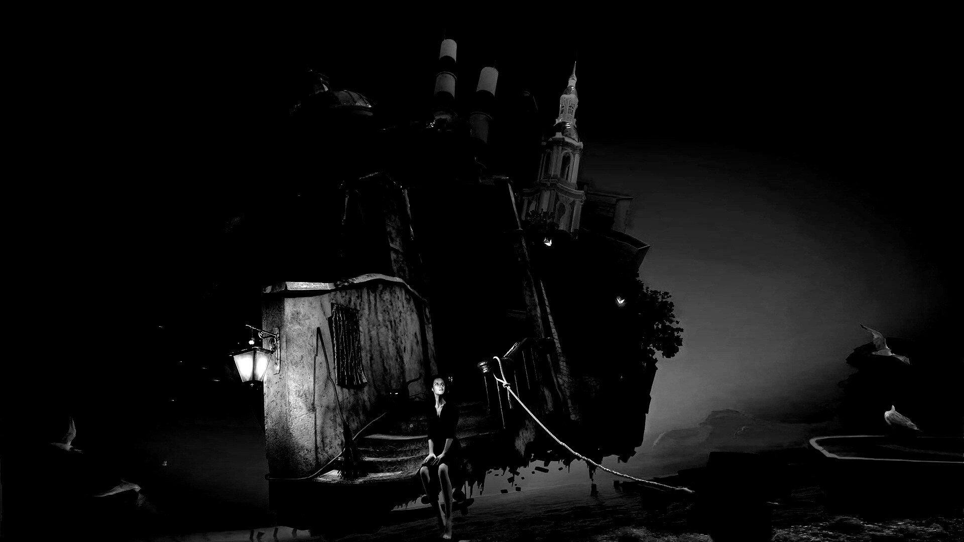 Мрачный Питер обои