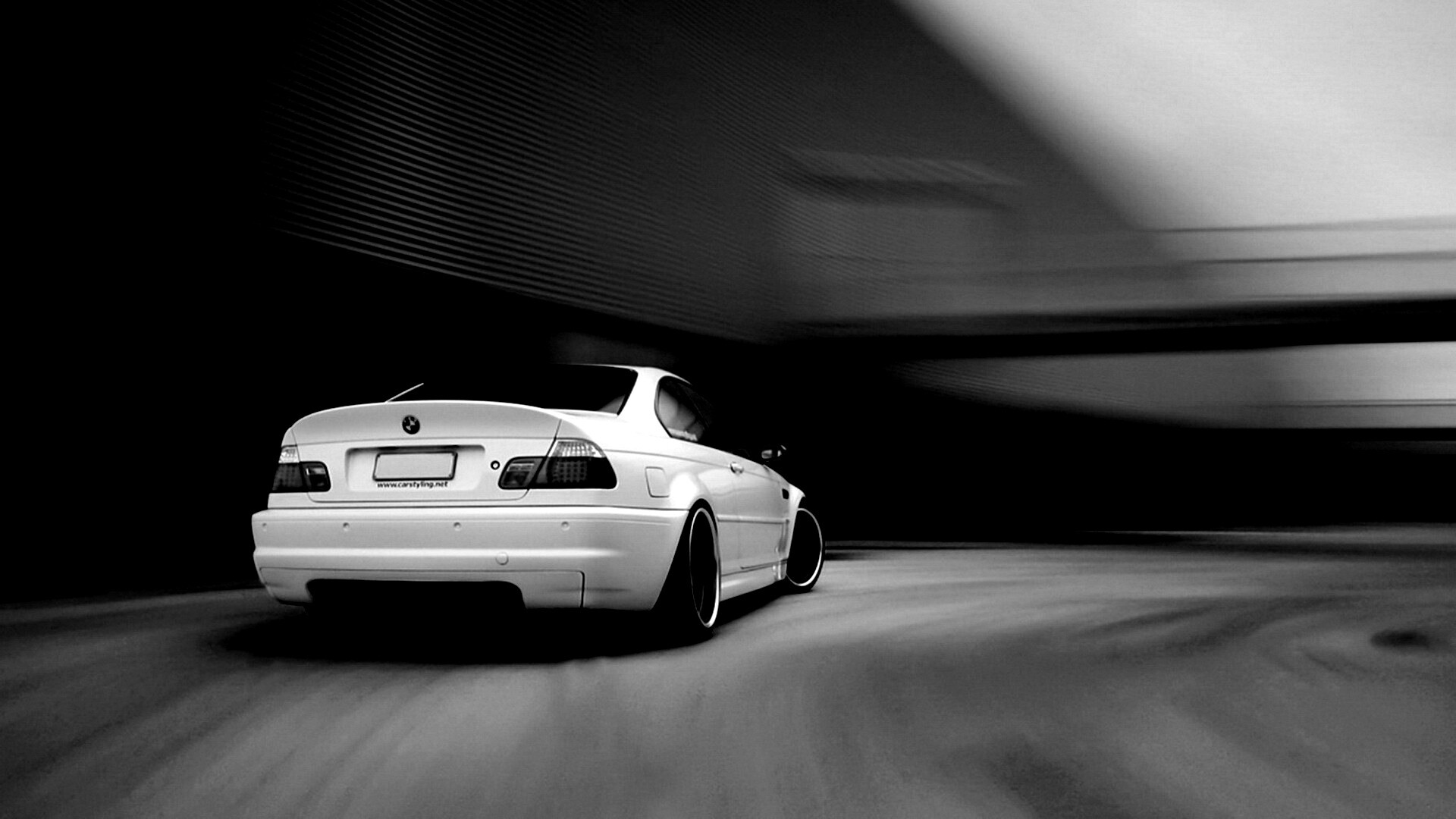 Белый БМВ обои
