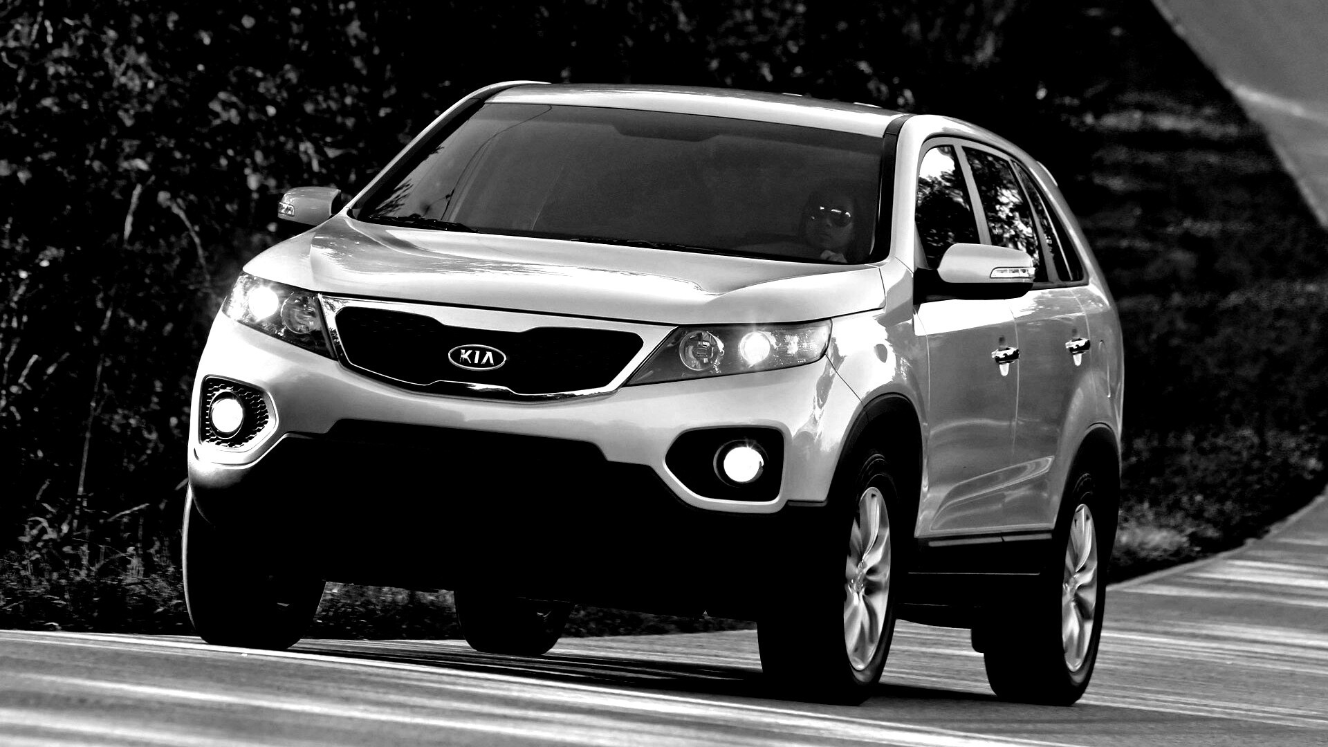 Кроссовер КИА обои