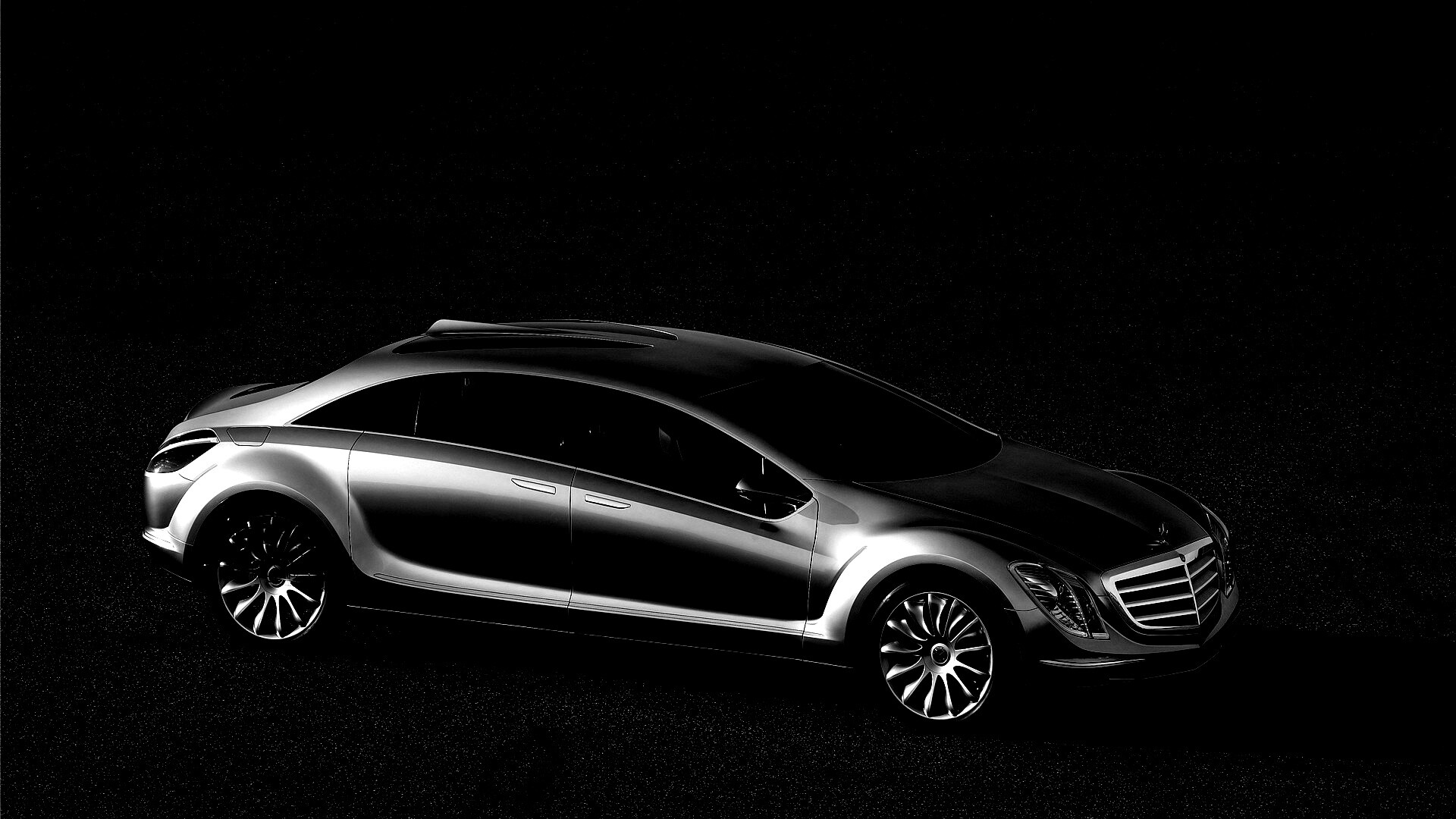 Концептуальный мерседес обои