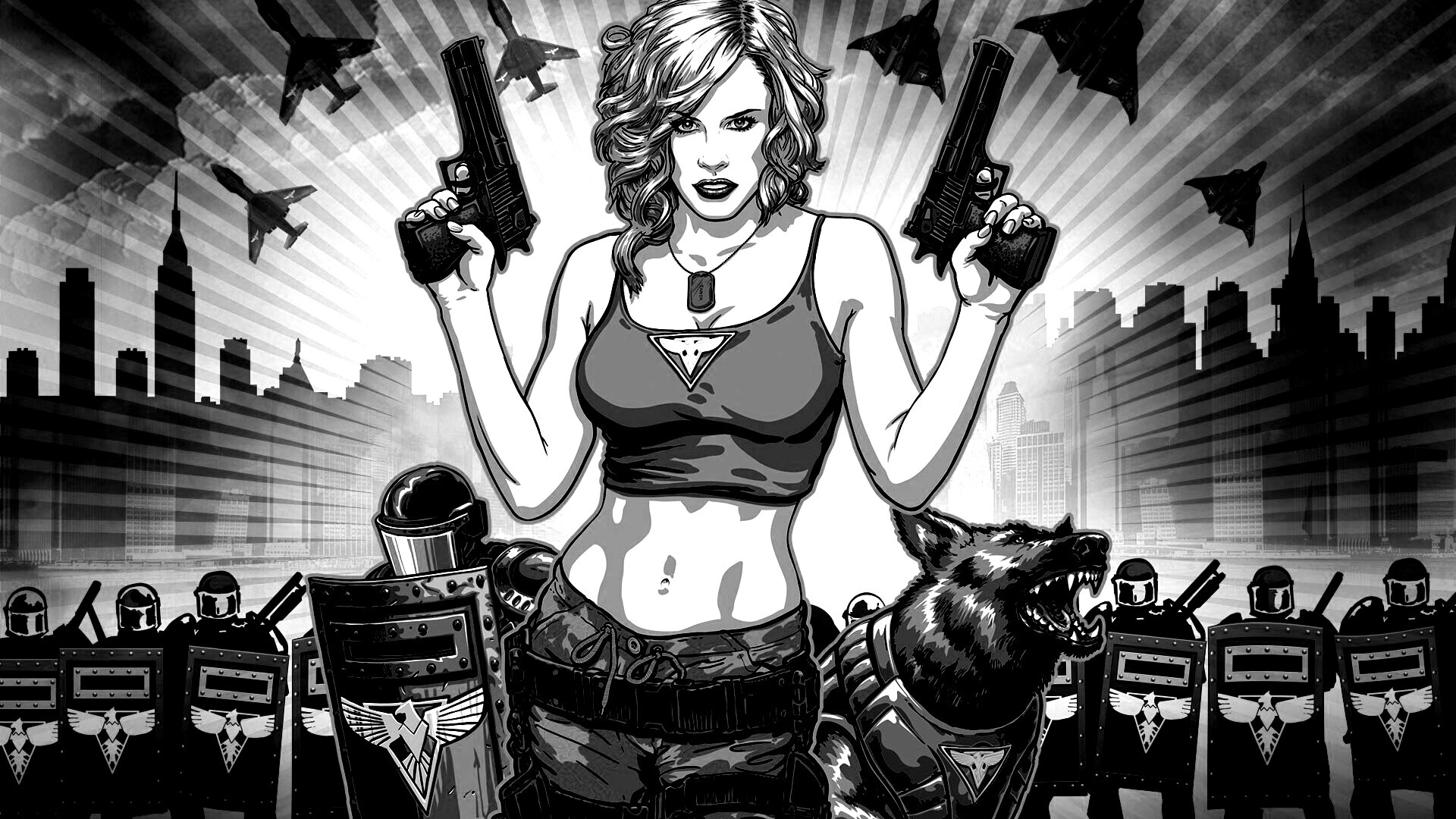 Таня из Red Alert 3 обои