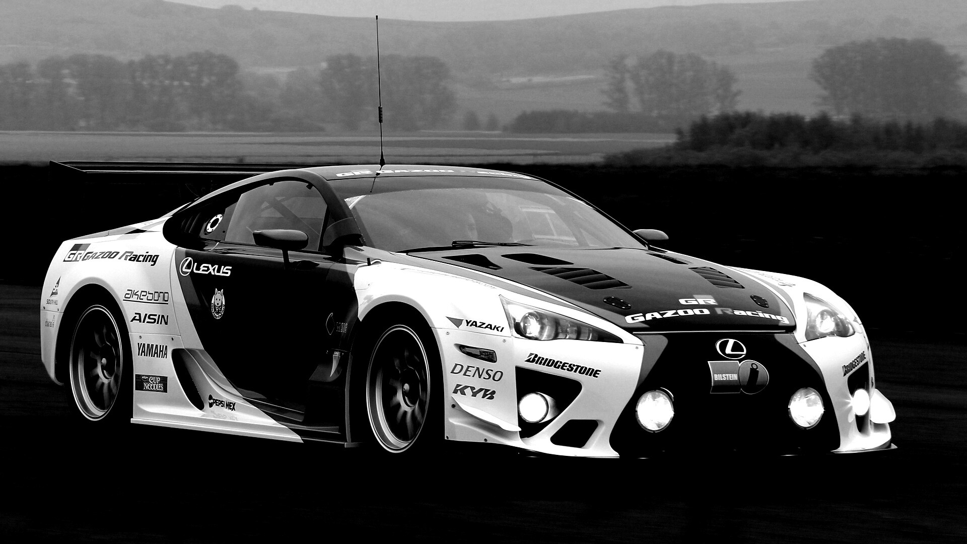 Гоночный Лексус обои
