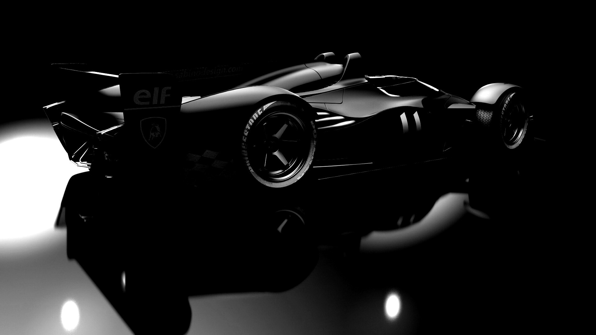 Болид Lamborghini обои