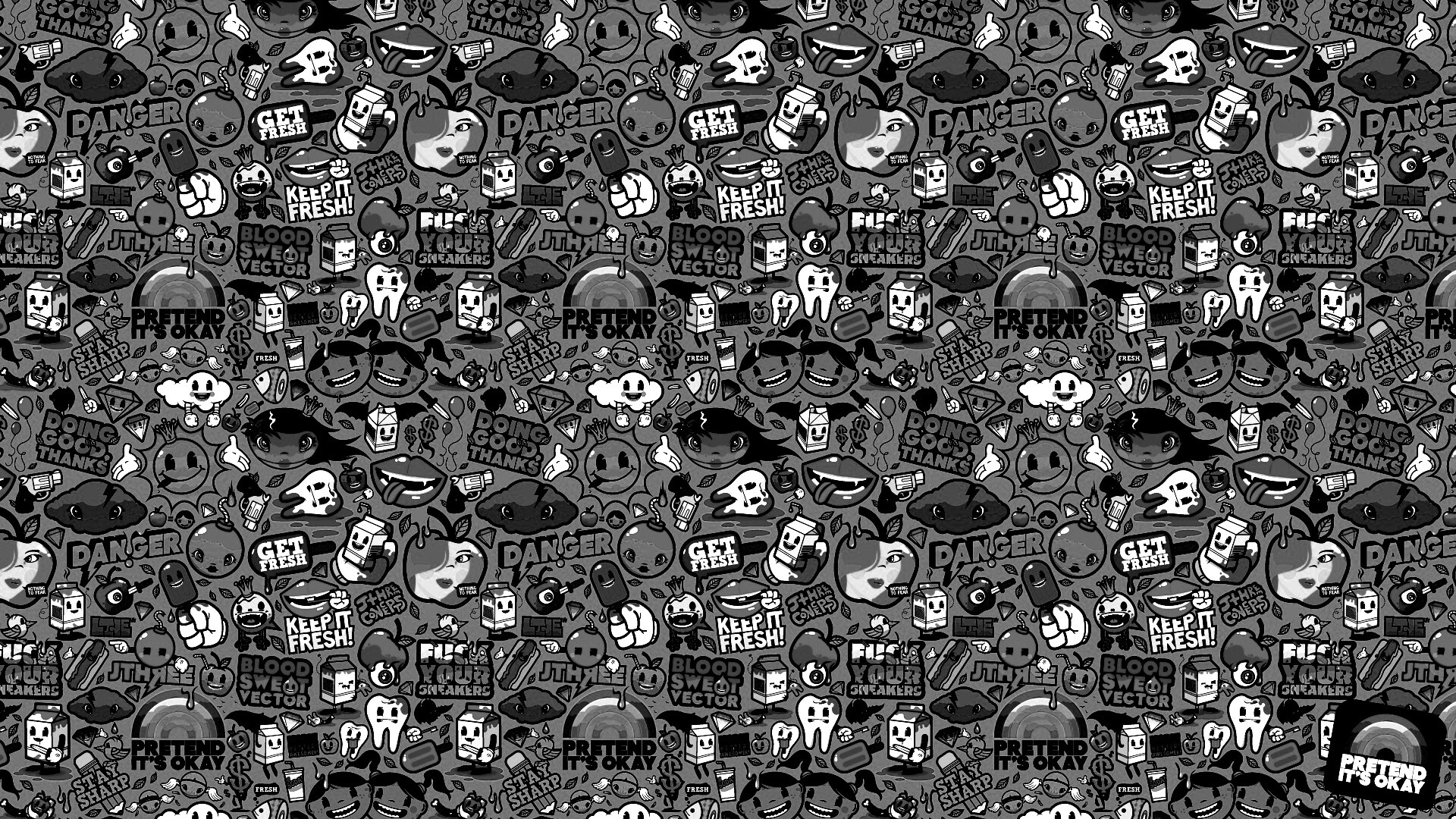 Притворись что всё ОК обои