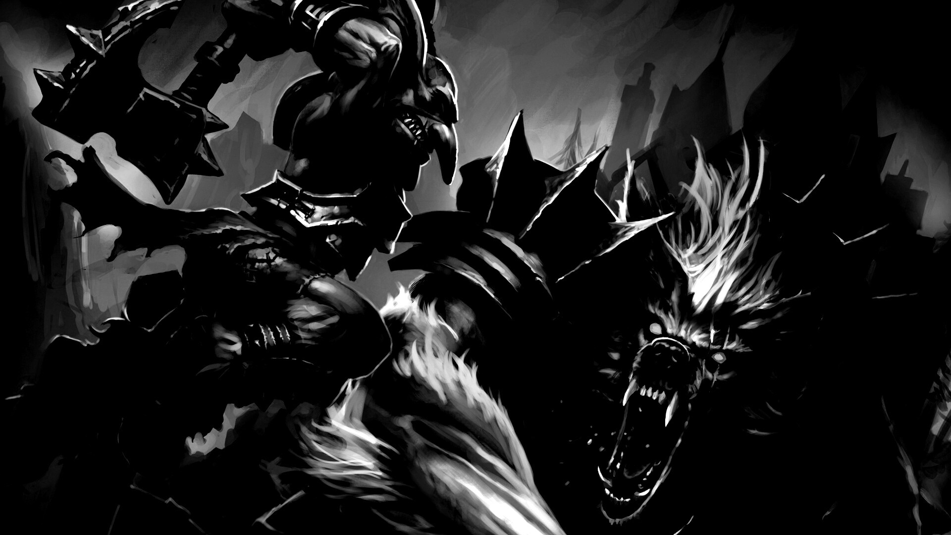 Гоблин и ворген обои