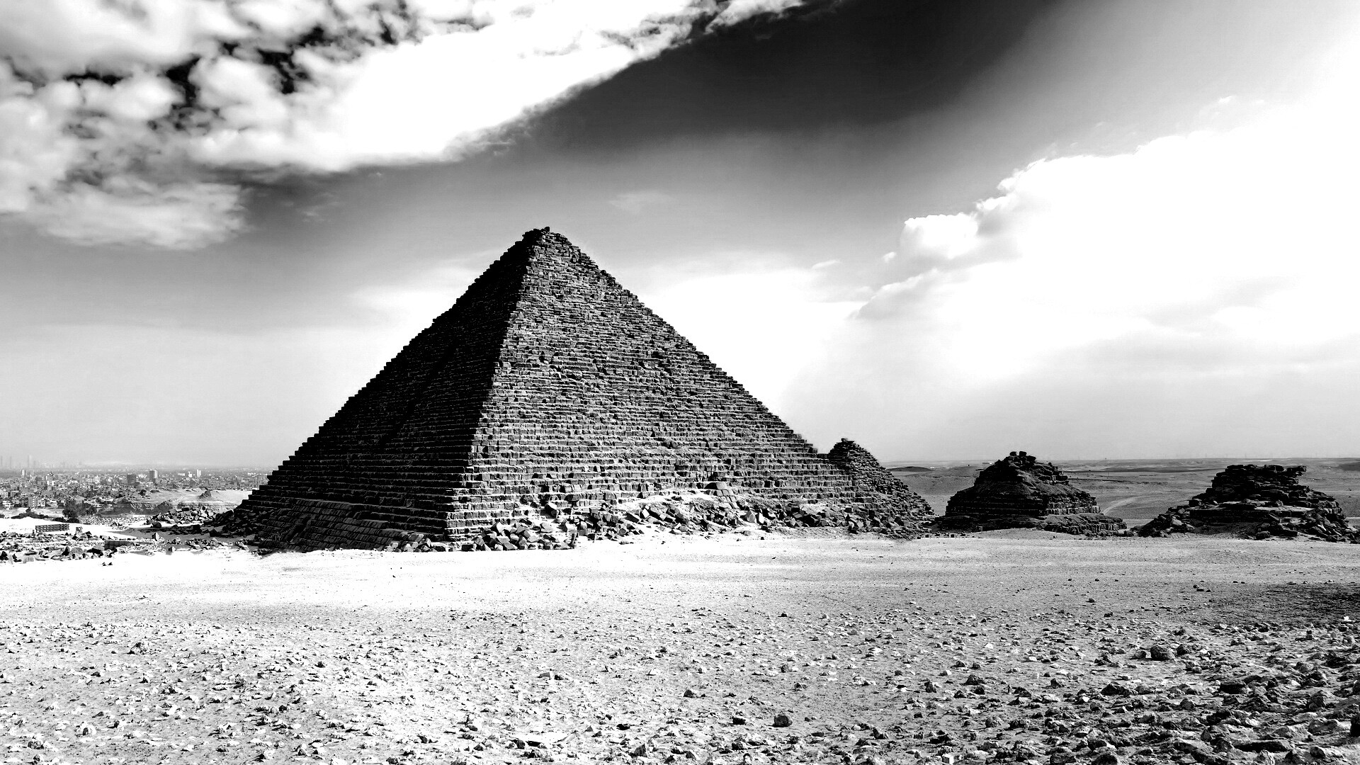 Пирамиды в Египте обои