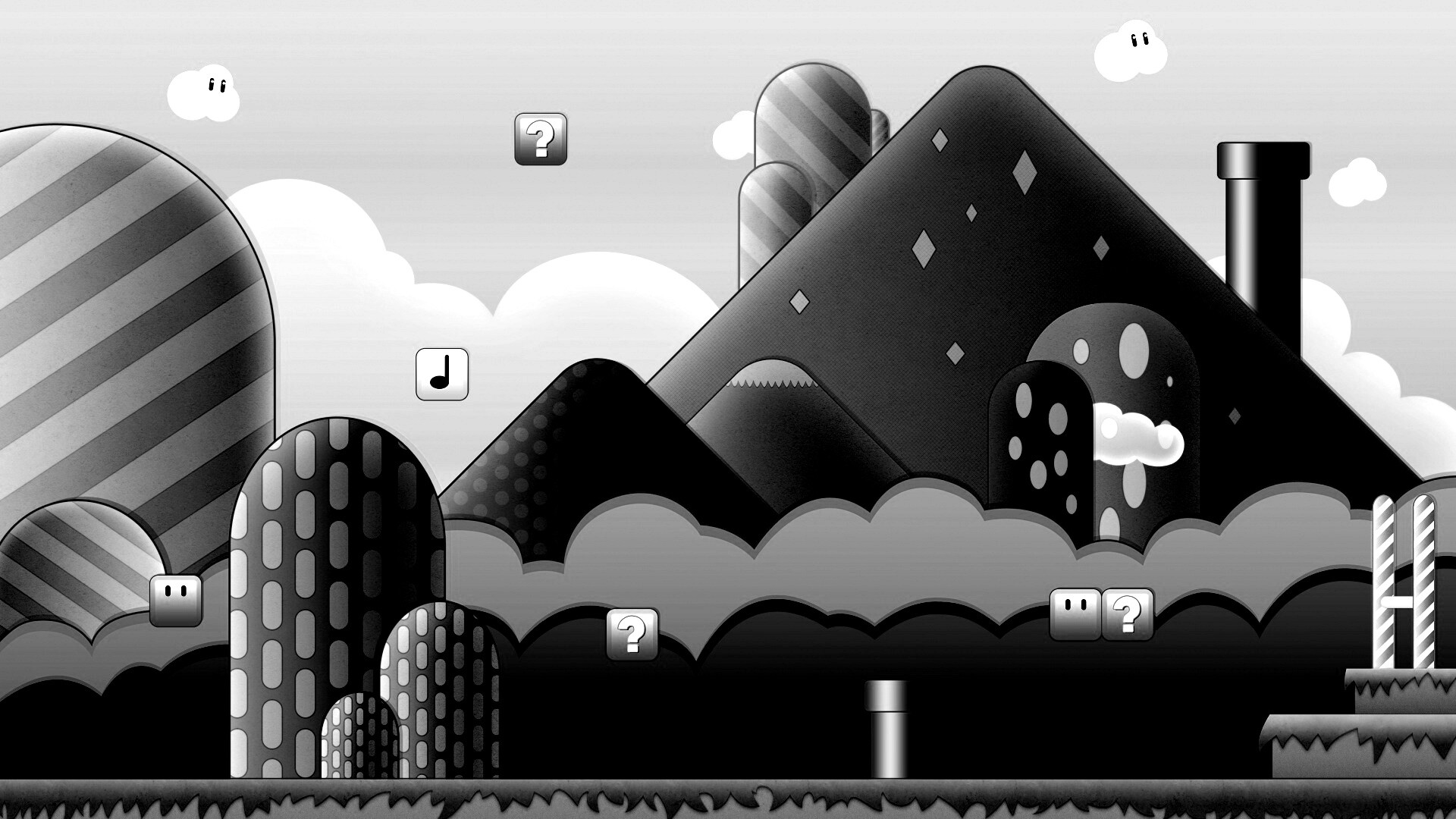 Мир Супермарио обои