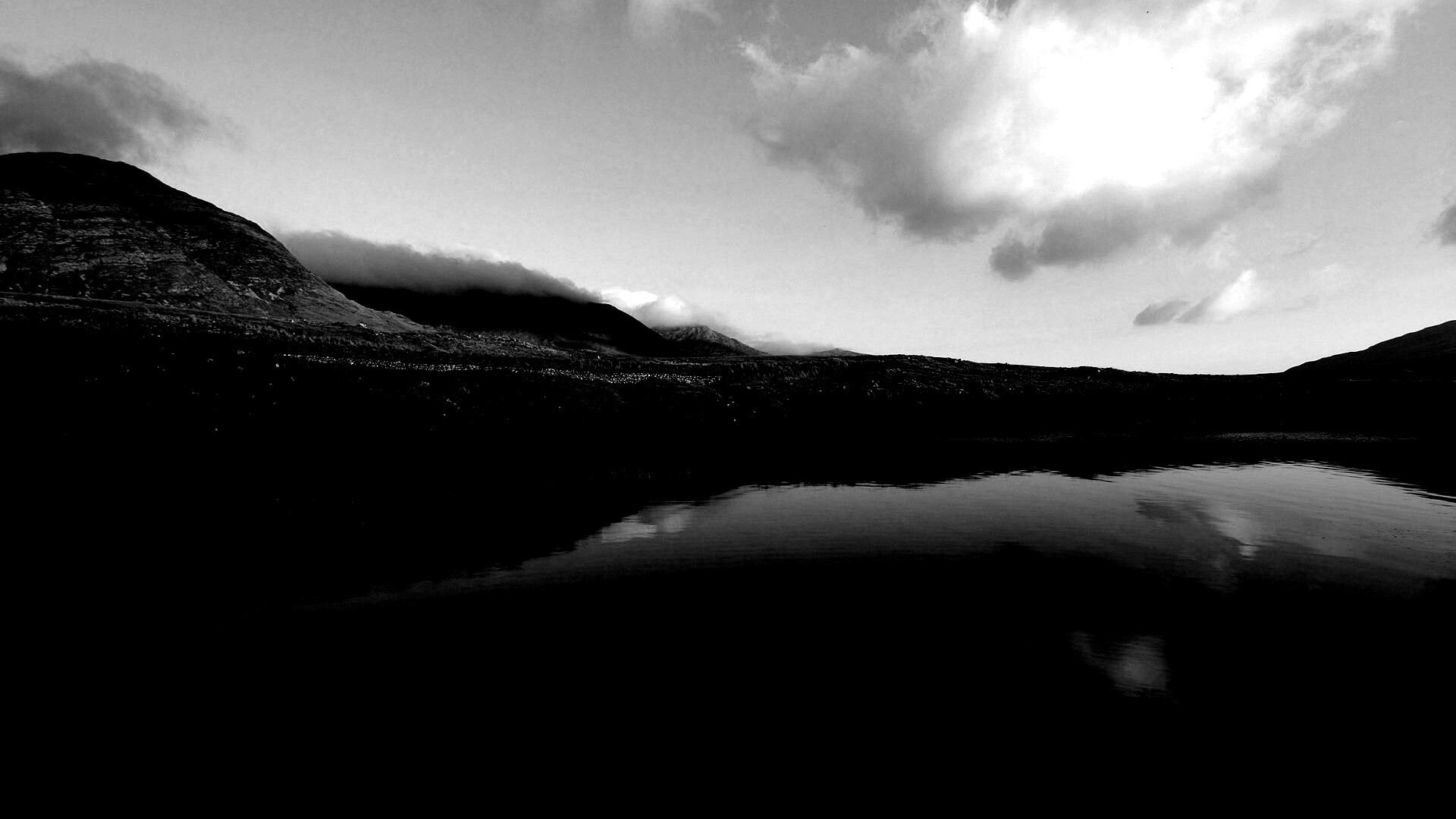 Зеркальное озеро обои