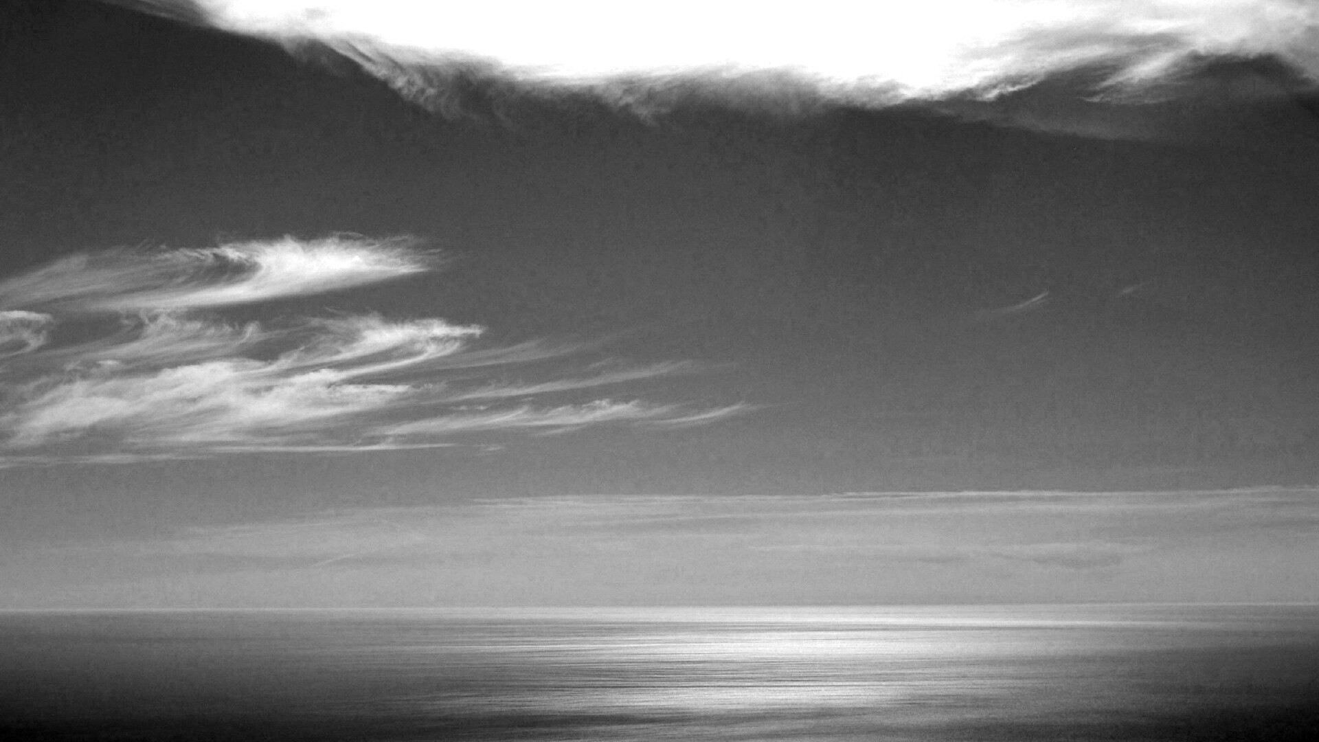 Чистый морской горизонт обои