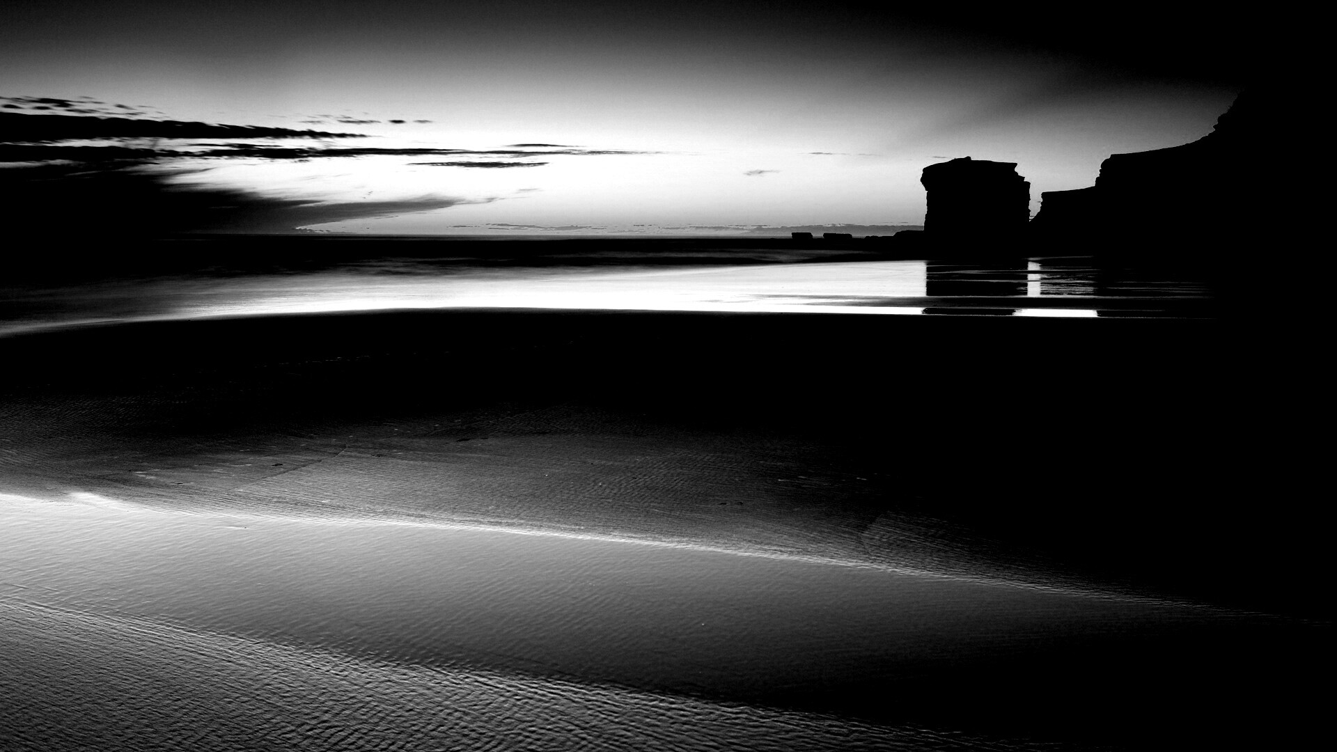 Песчанная отмель обои