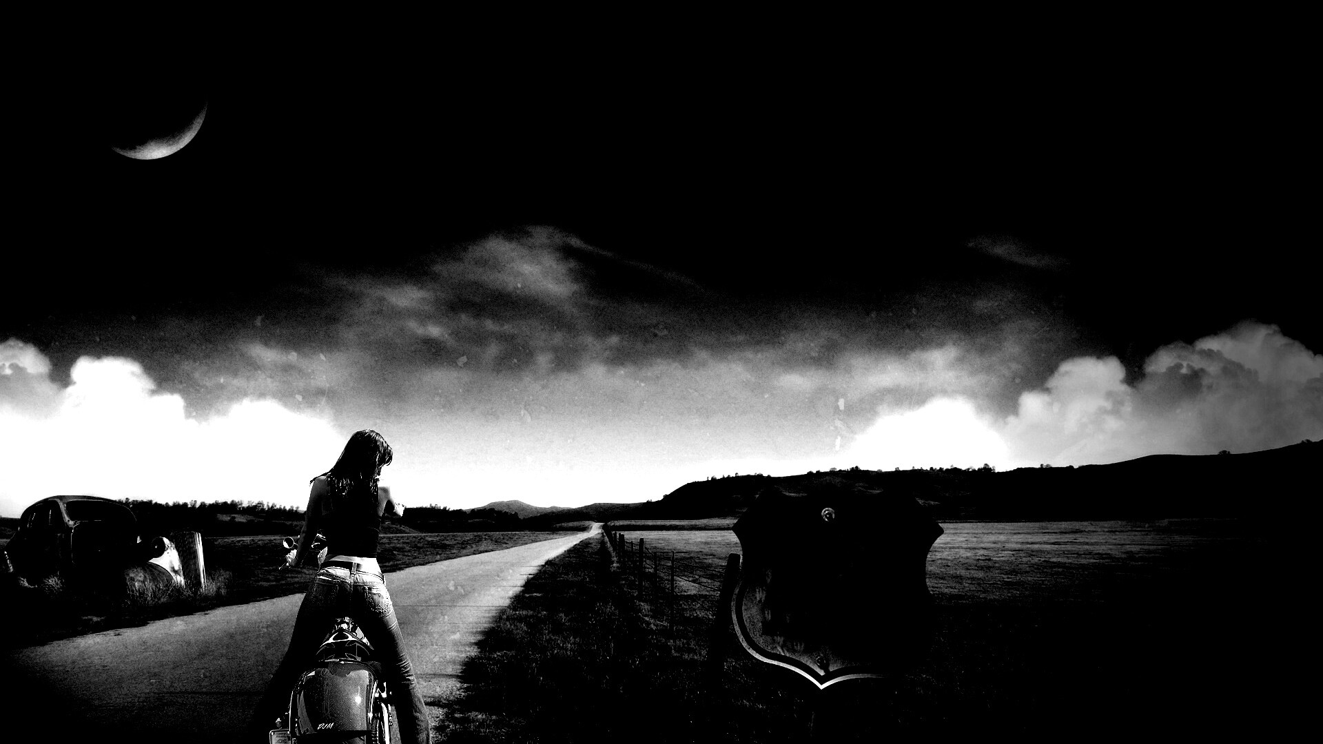 Путешествие на мотоцикле обои