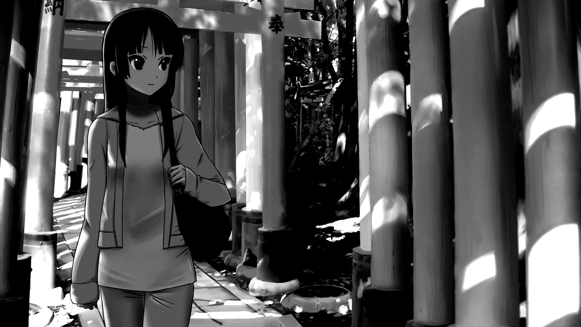 Акияма Мио обои