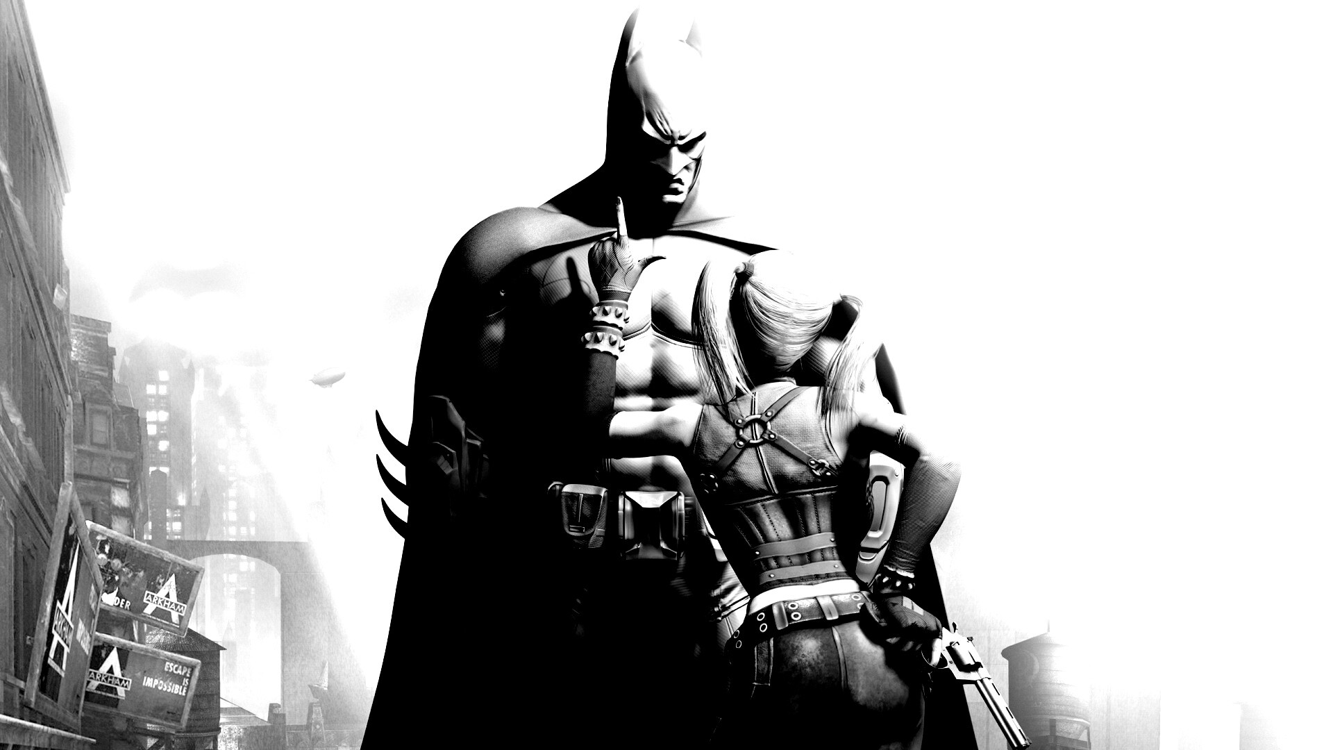 Бэтман и Харли Куин обои