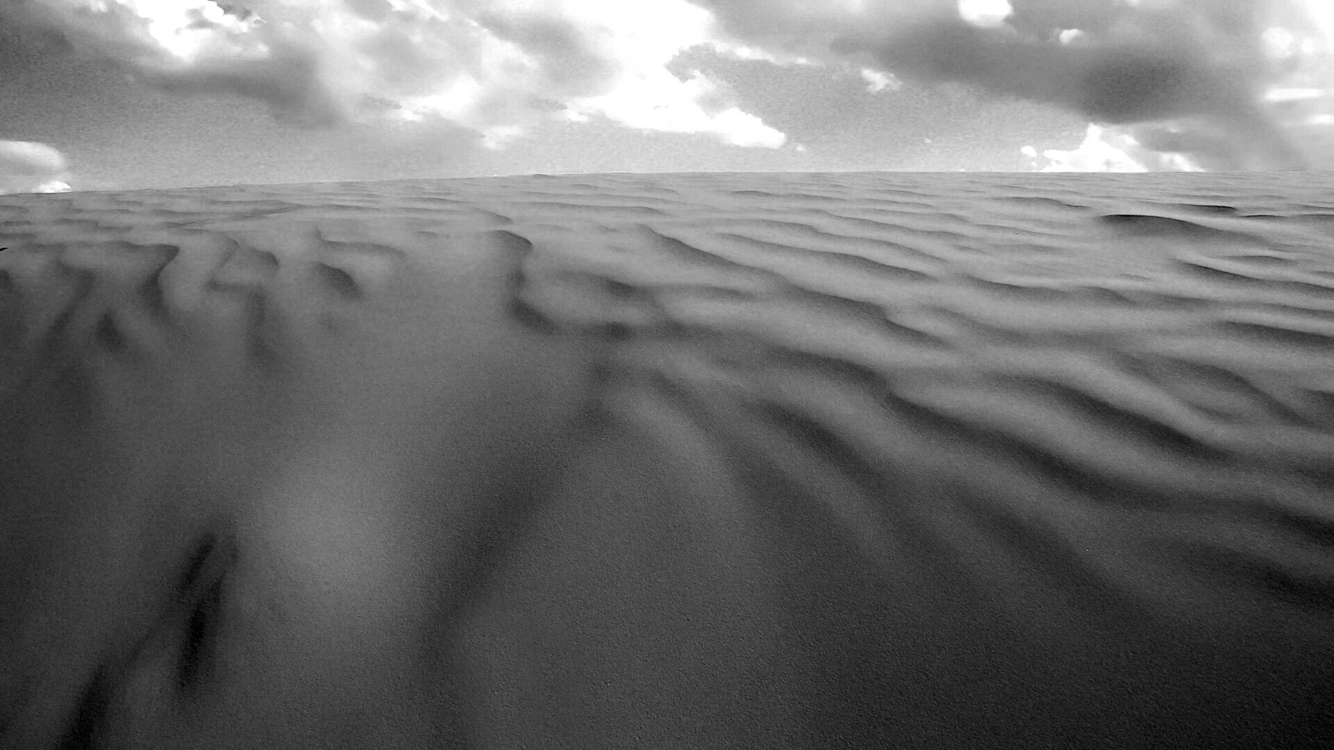 Оранжевые пески пустыни обои