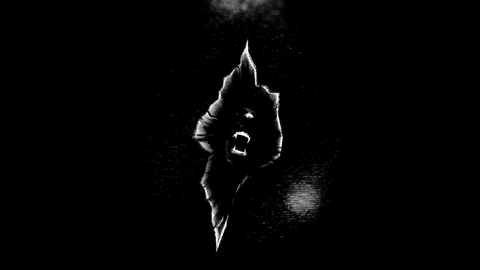 Монстр из ращелины обои