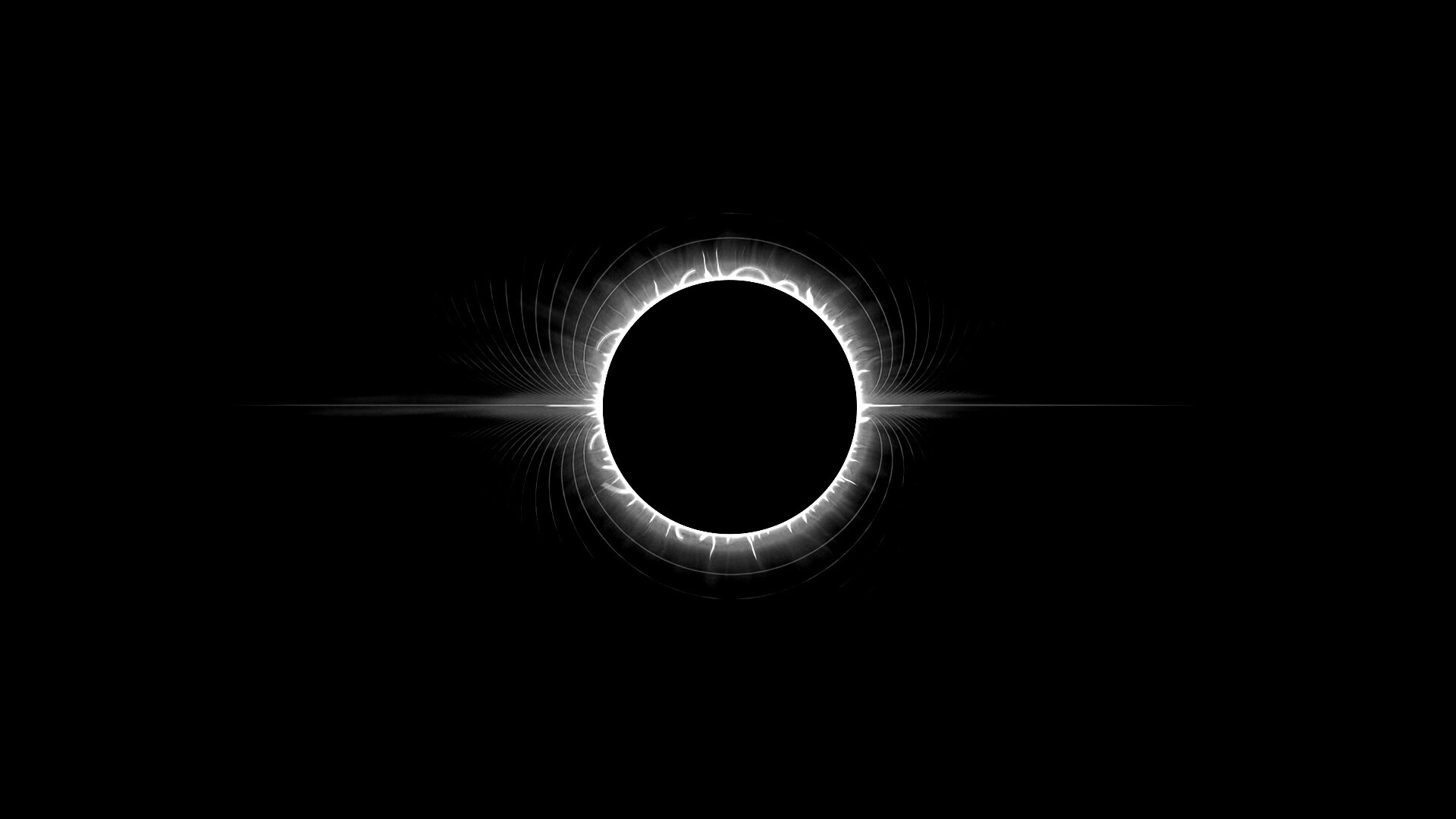 Солнецное затмение обои