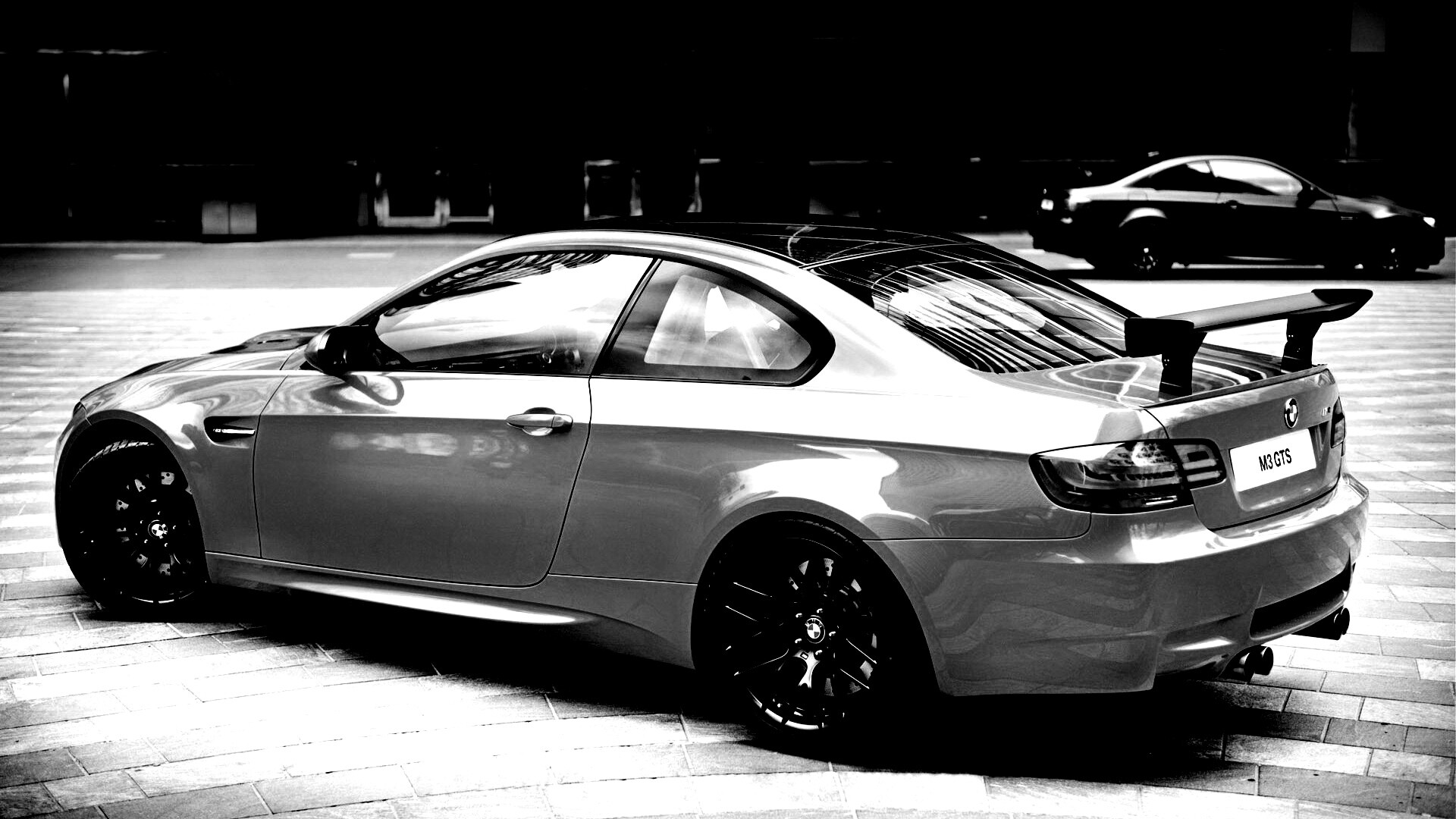 Оранжевый BMW M3 обои