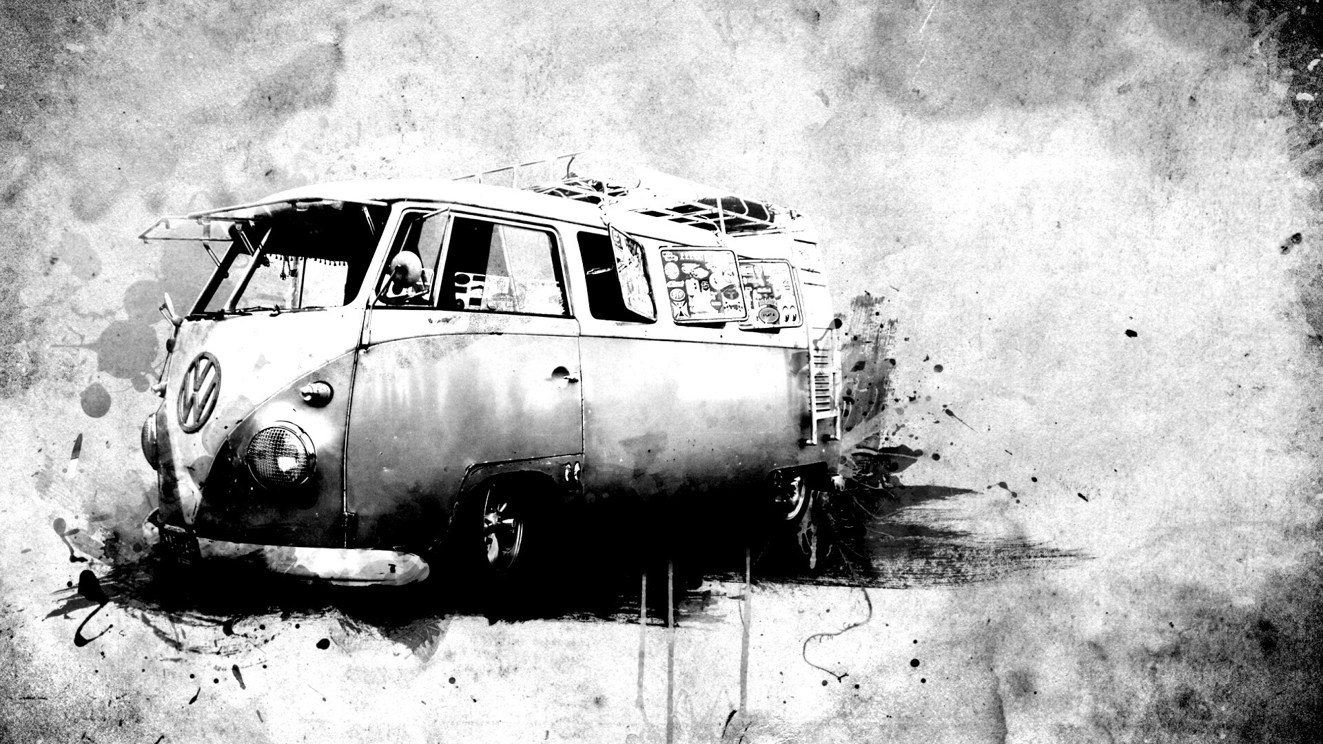 Фольксваген 56 года - лучший фургон для путешествий обои