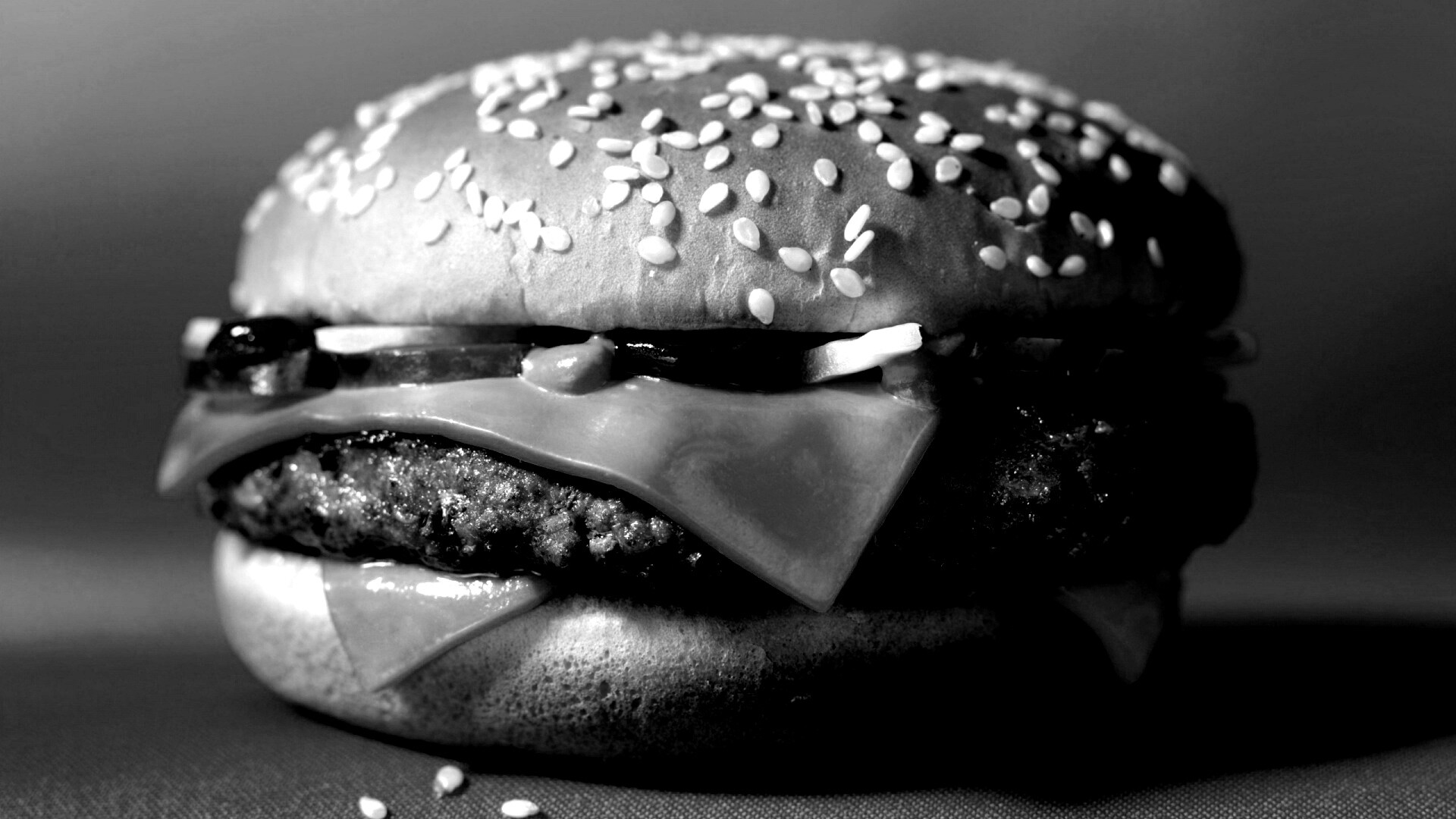 Сочный чизбургер обои