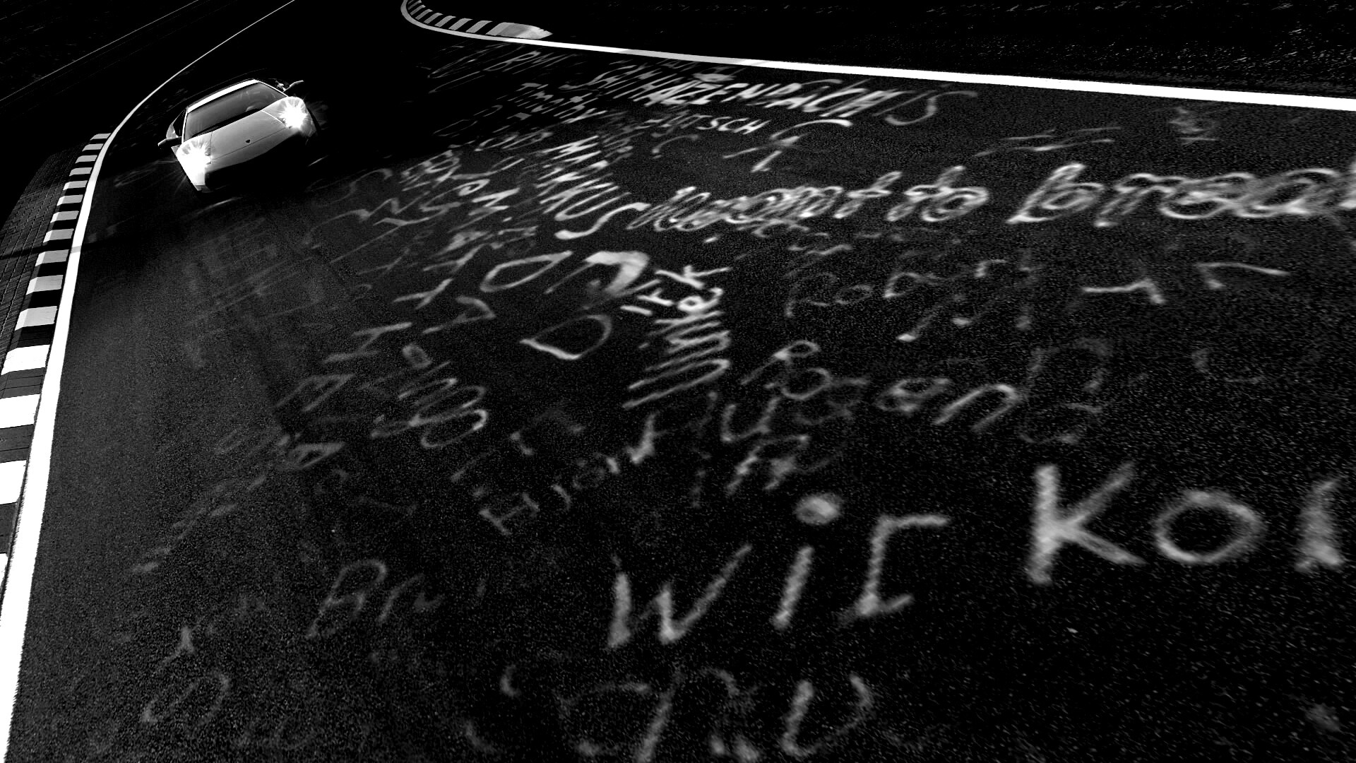 Lamborghini на треке в Grand Turismo 5 обои